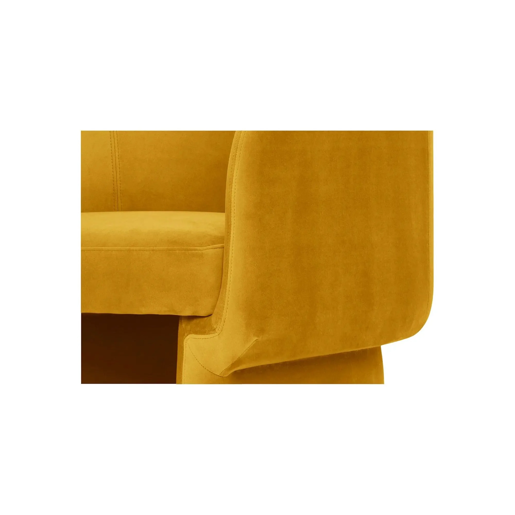 Moe's Home Collection Franco Chair ~ Mustard - Image 6