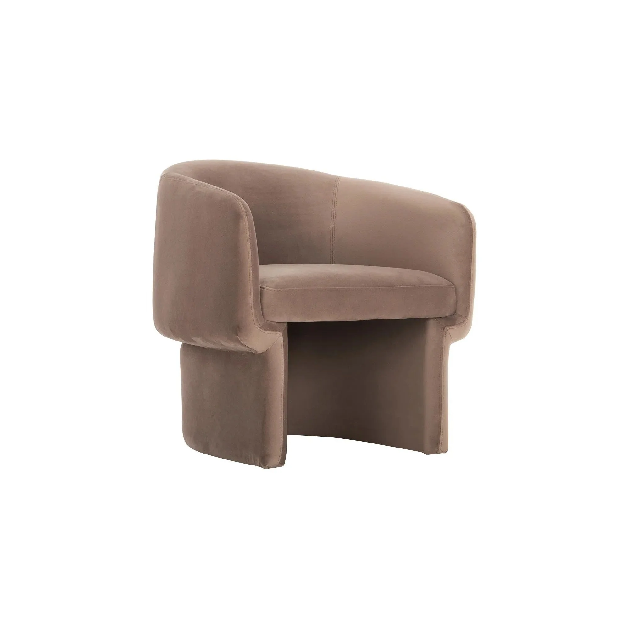 Moe's Home Collection Franco Muted Camel Chair - Image 4