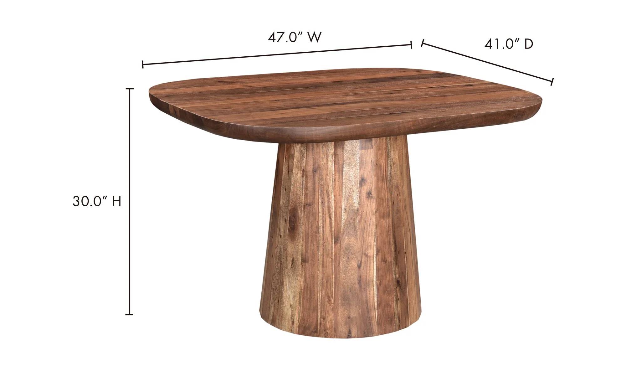 Moe's Home Freed Dining Table Natural - Image 7