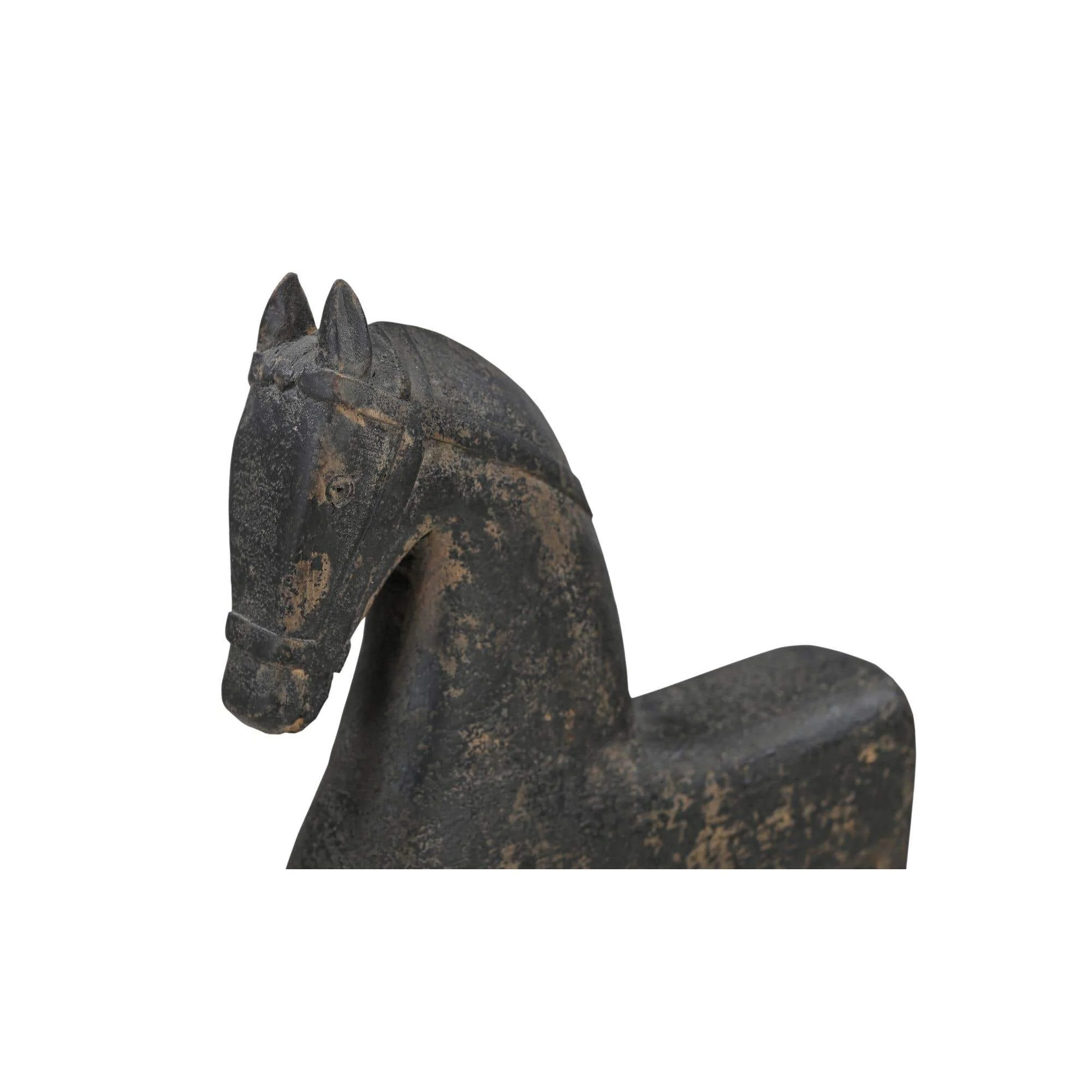 Moe's Home Gallant Wooden Sculpture Black - Image 3