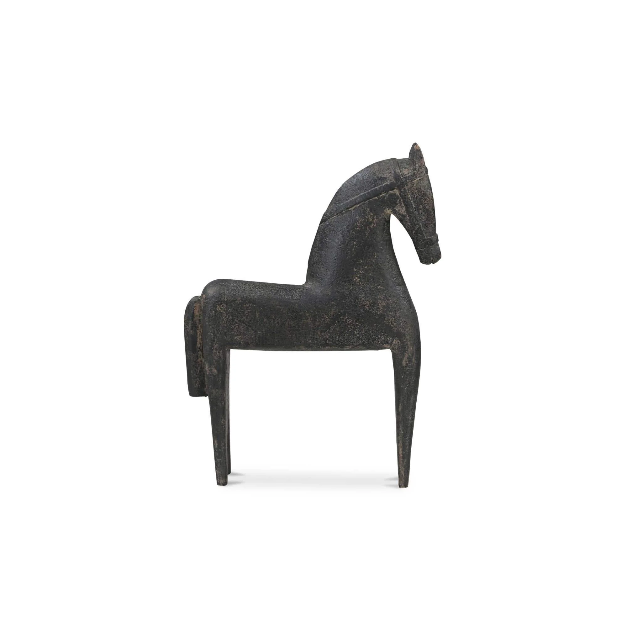 Moe's Home Gallant Wooden Sculpture Black - Image 9