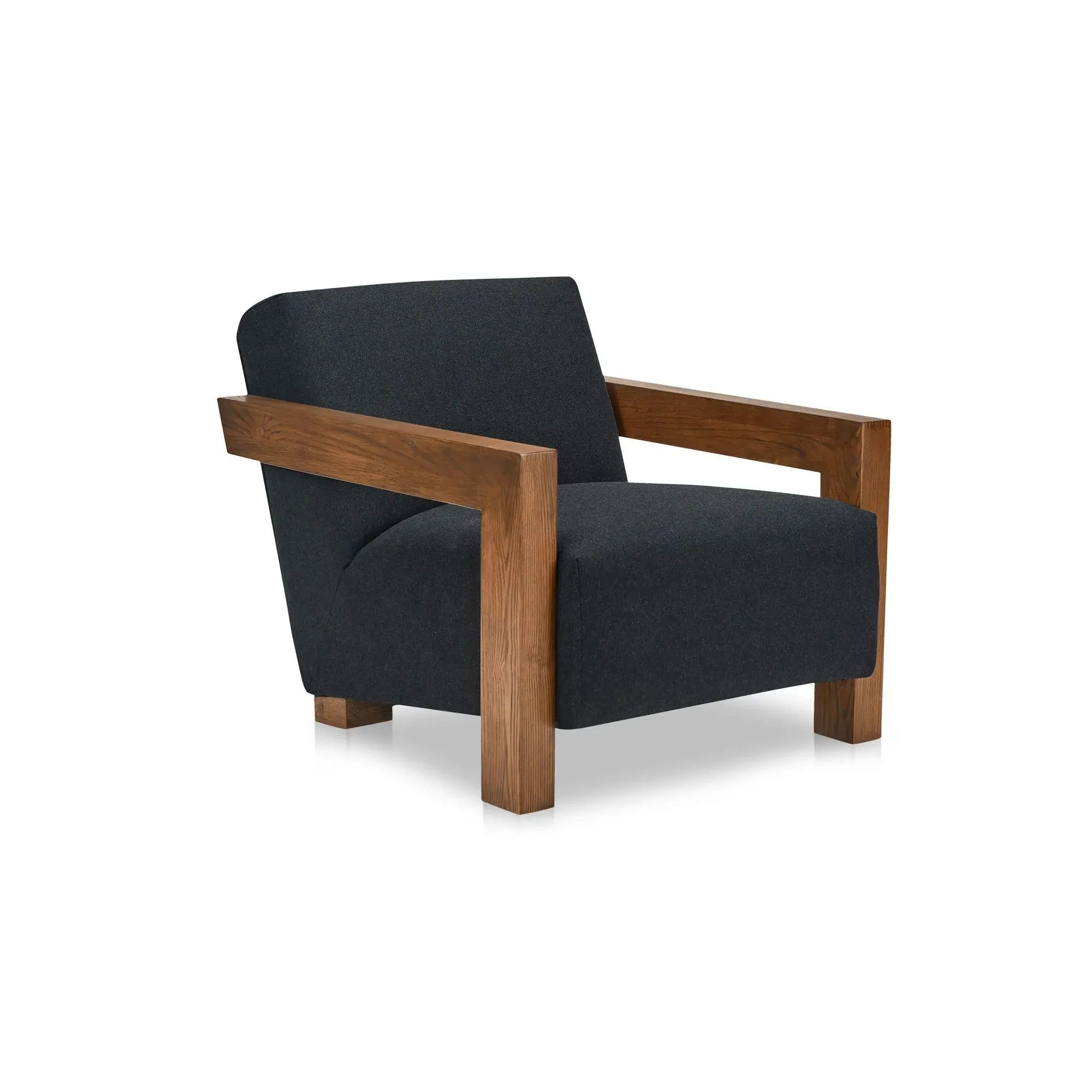 Moe's Home Collection Garnet Charcoal Lounge Chair - Image 5
