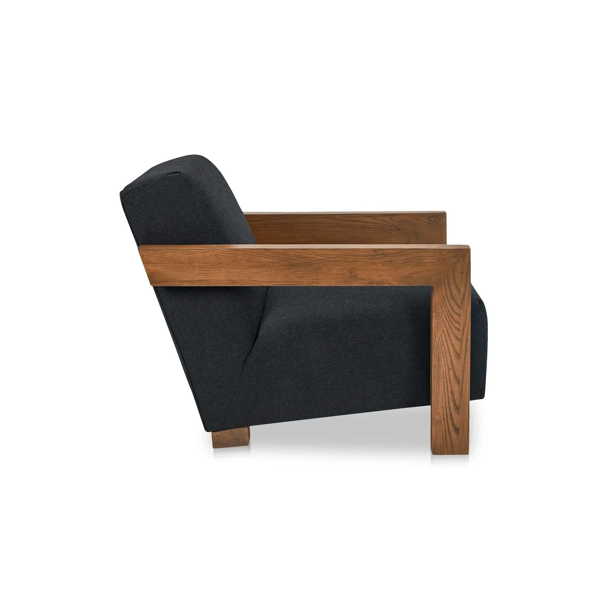Moe's Home Collection Garnet Charcoal Lounge Chair - Image 6