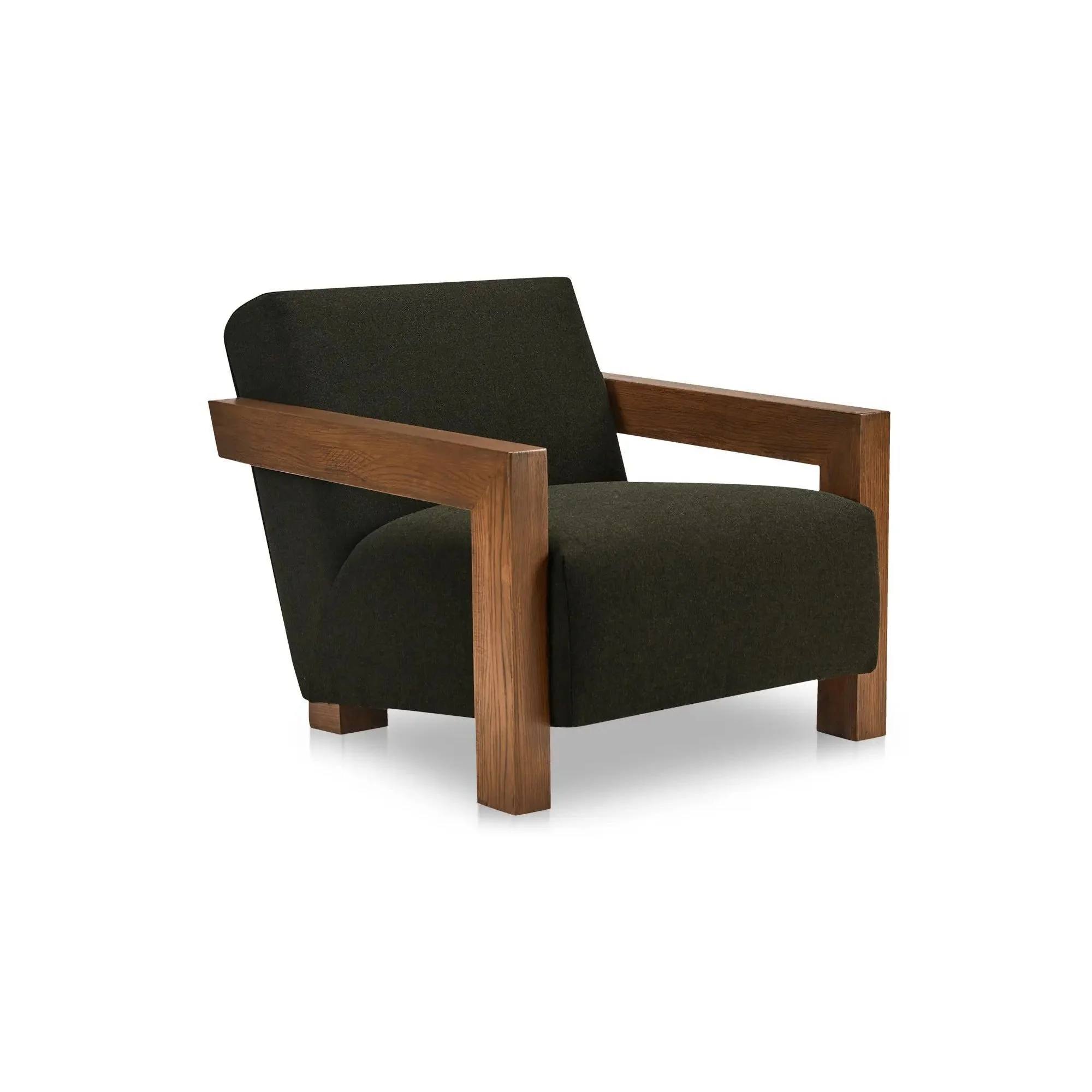 Moe's Home Collection Garnet Olive Lounge Chair - Image 5
