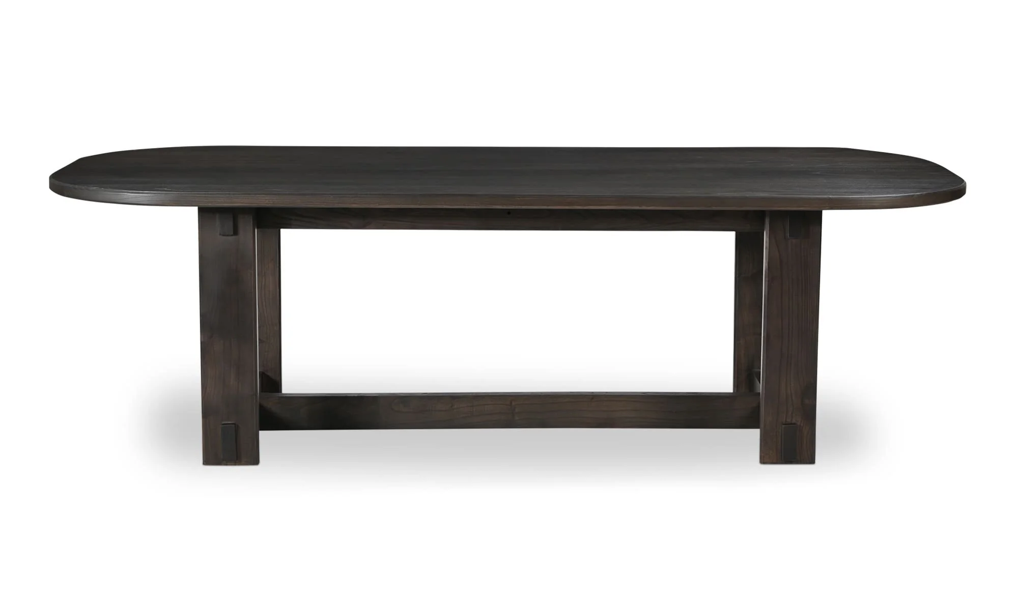 Moe's Home Glenn Oval Dining Table Dark Brown