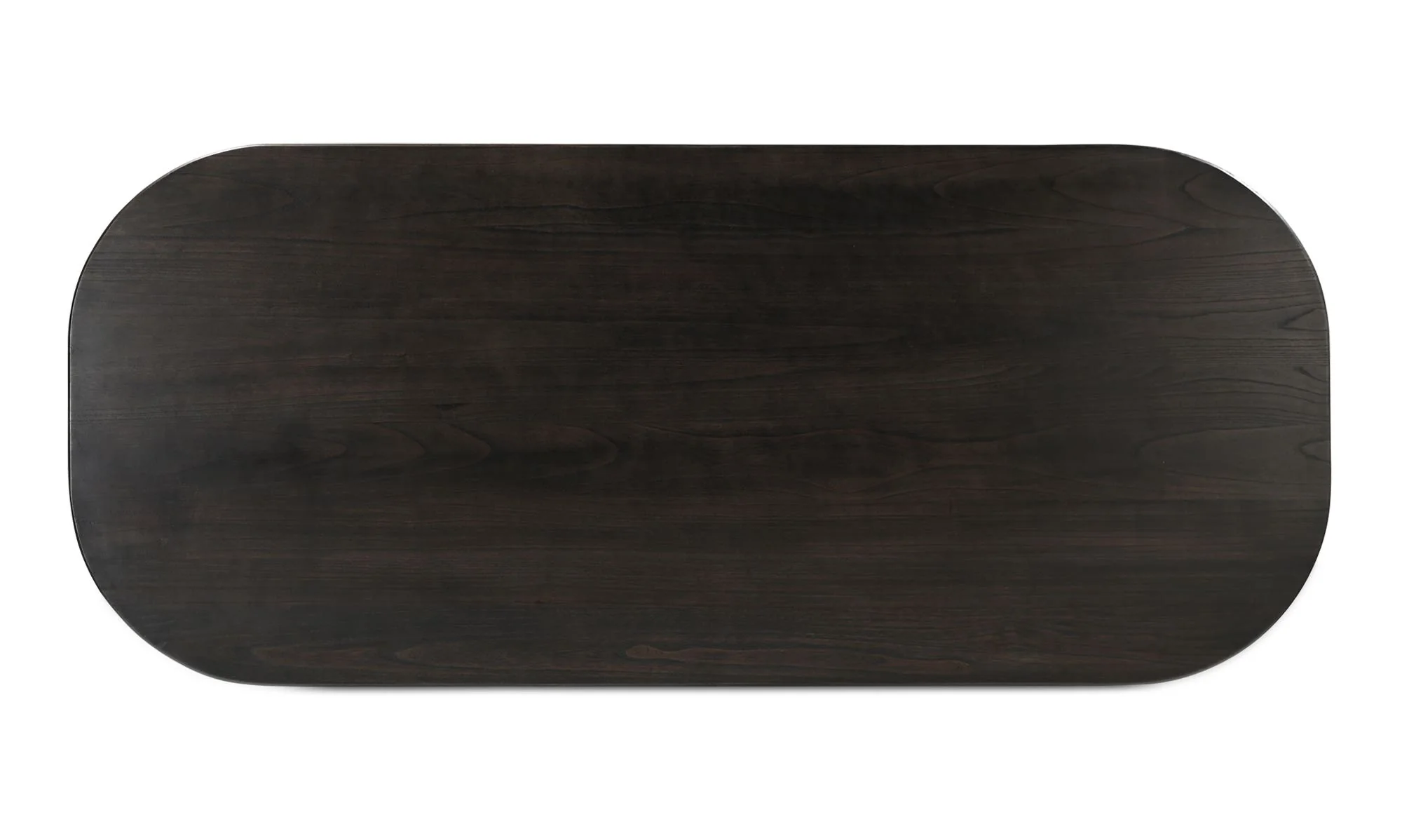 Moe's Home Glenn Oval Dining Table Dark Brown - Image 9
