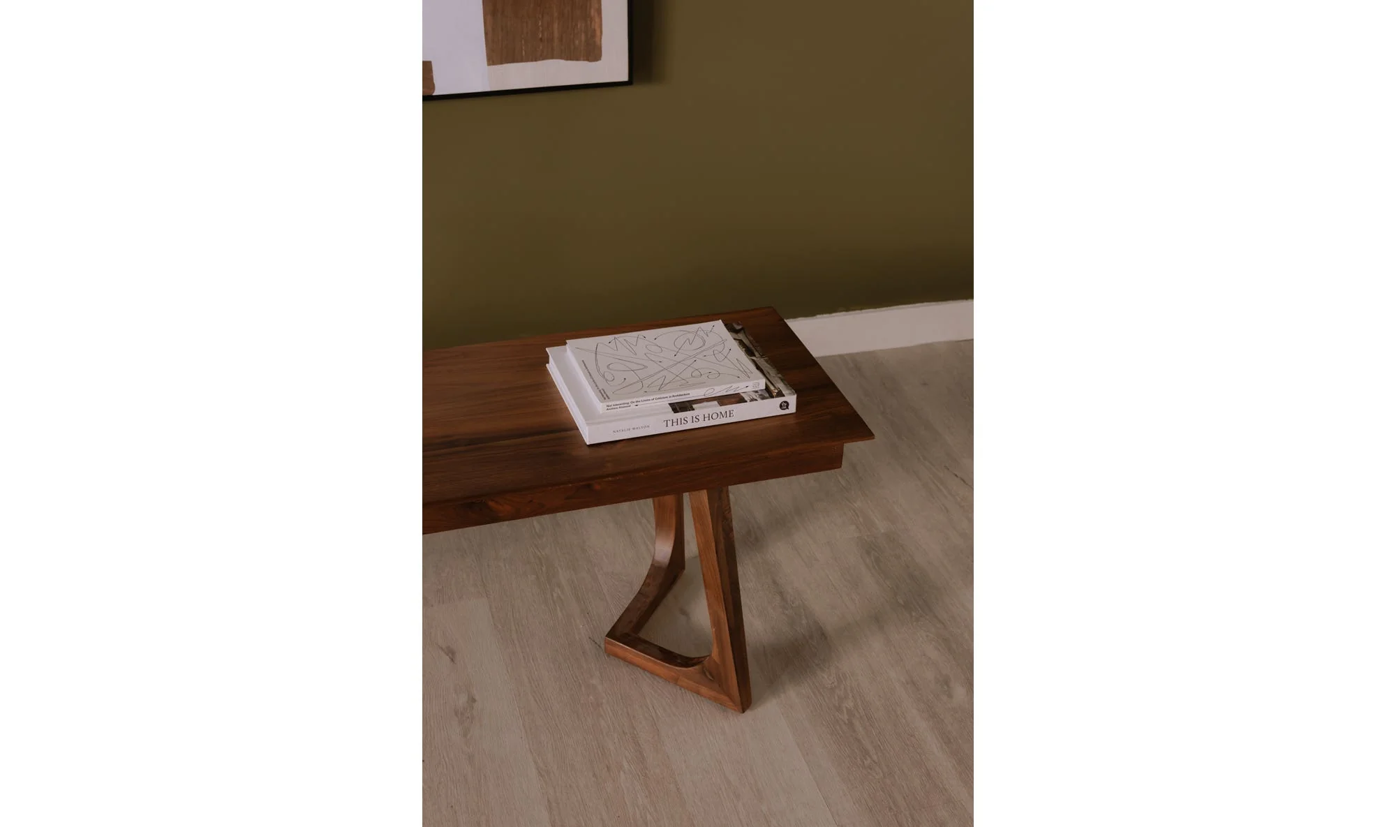 Moe's Home Godenza Bench Brown - Image 3