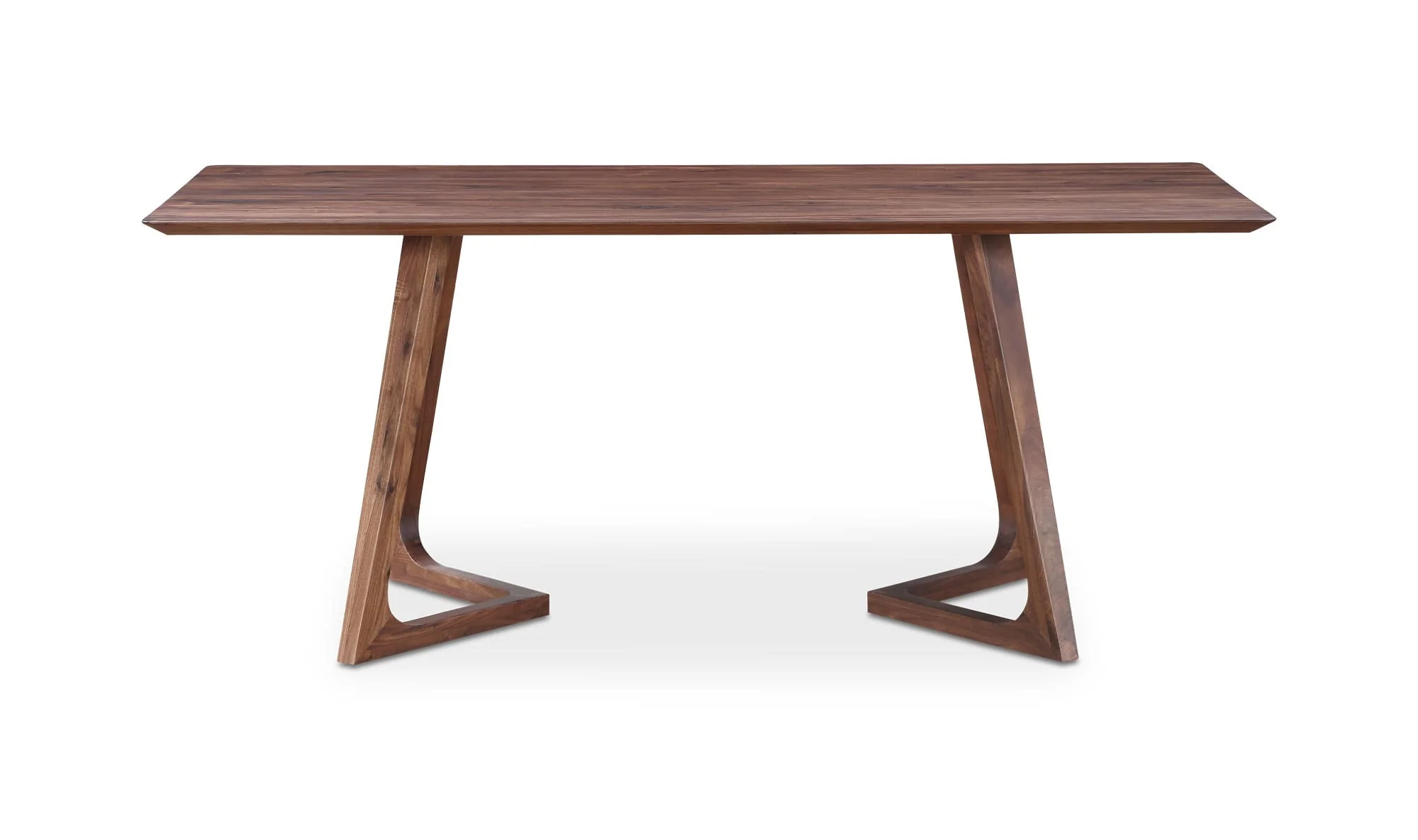 Moe's Home Godenza Rectangular Dining Table Walnut
