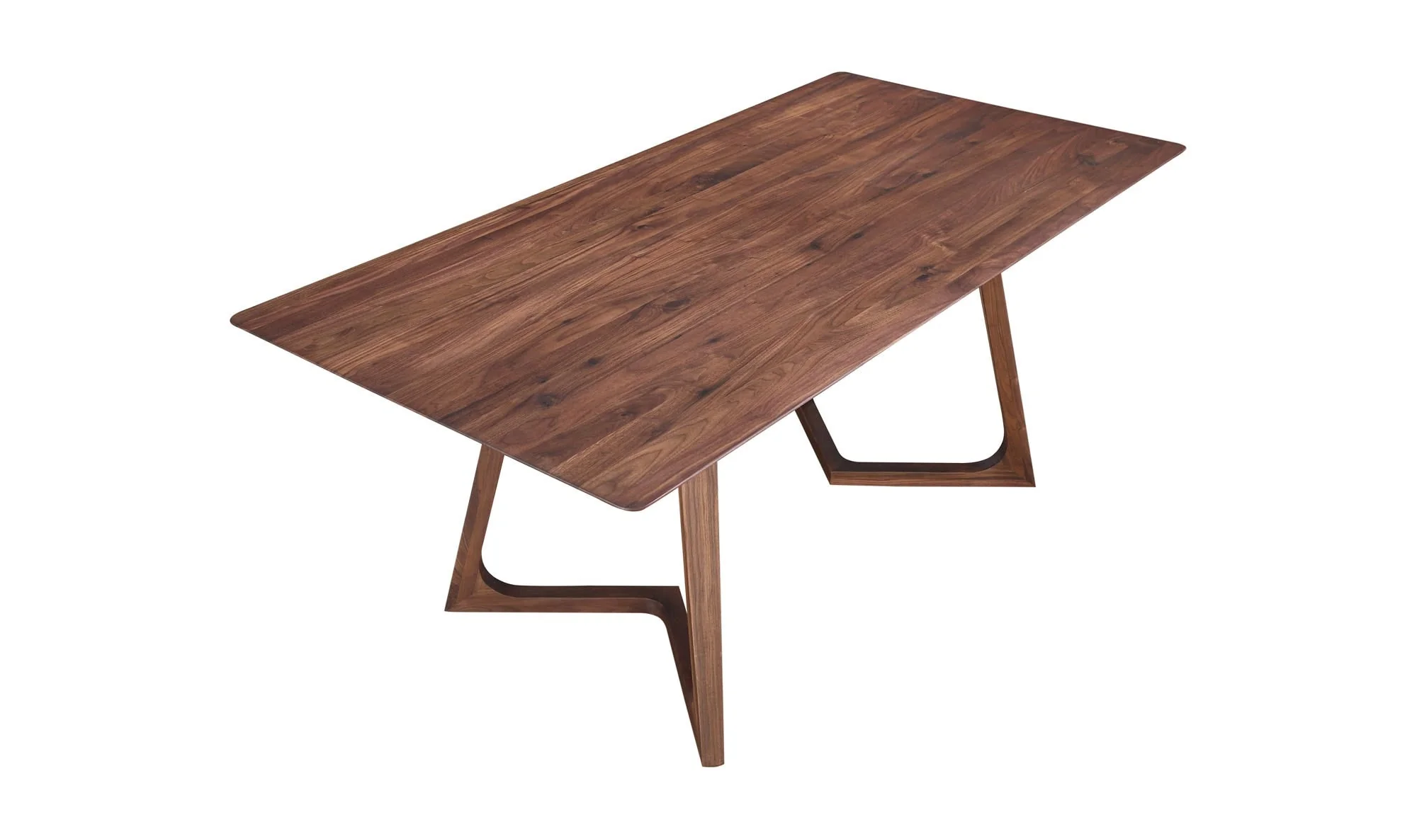 Moe's Home Godenza Rectangular Dining Table Walnut - Image 3