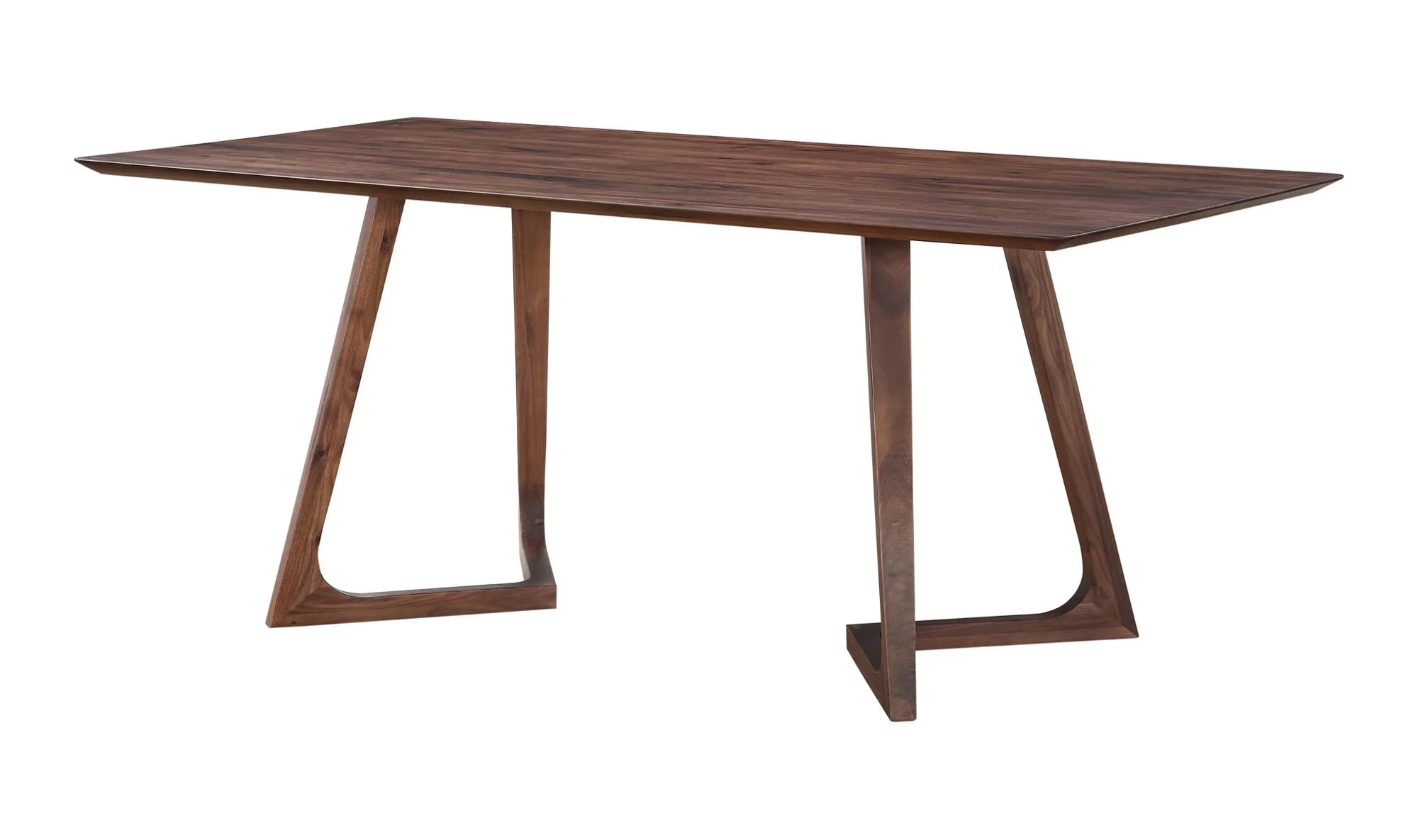 Moe's Home Godenza Rectangular Dining Table Walnut - Image 4