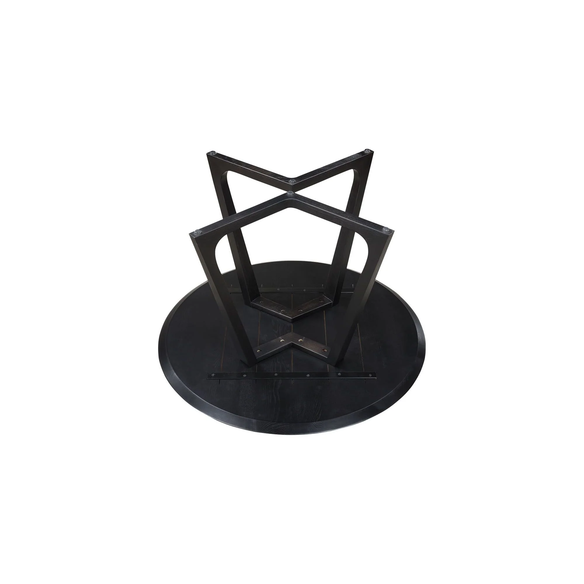 Moe's Home Godenza Round Dining Table Black - Image 7