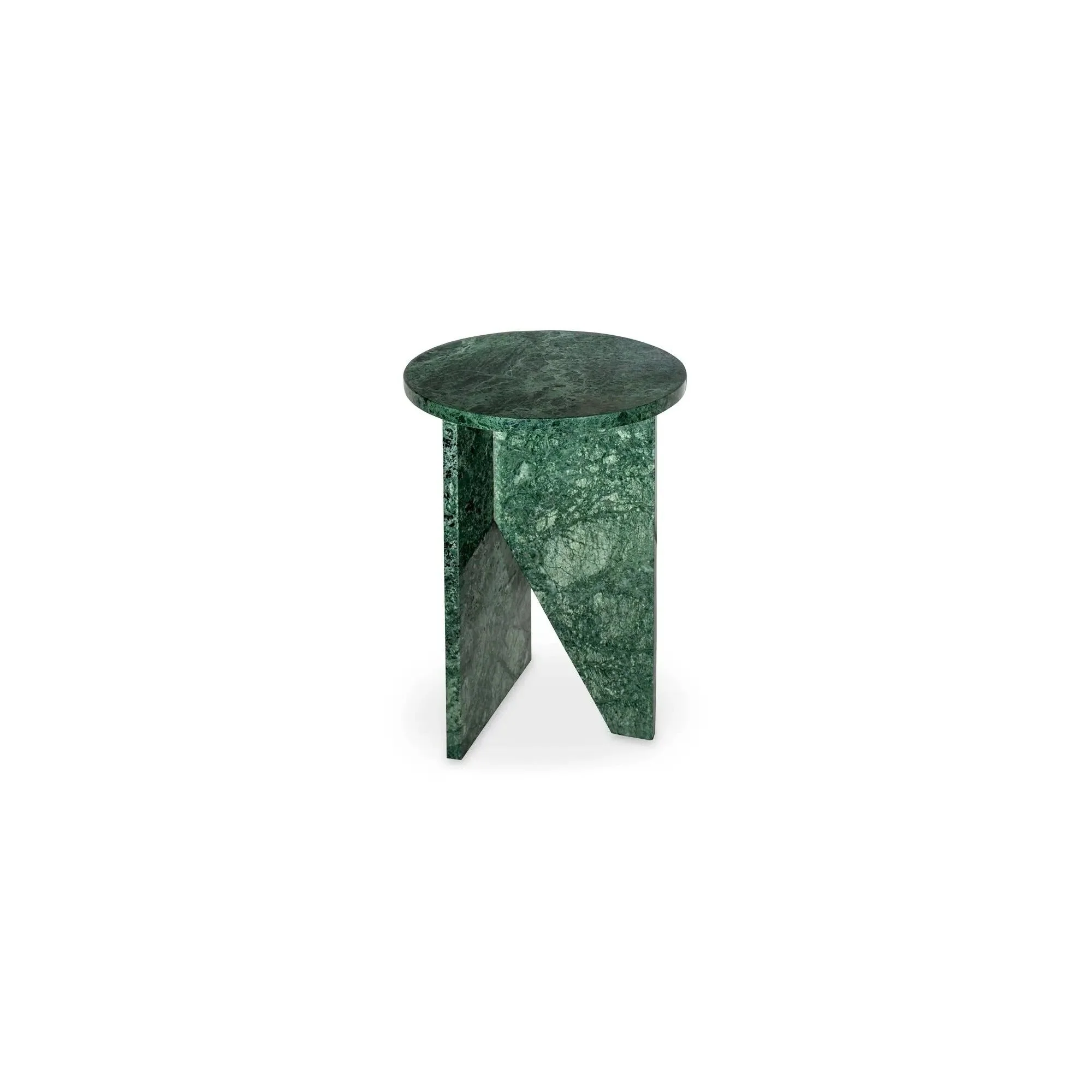 Moe's Home Collection Grace Green Marble Accent Table - Image 5
