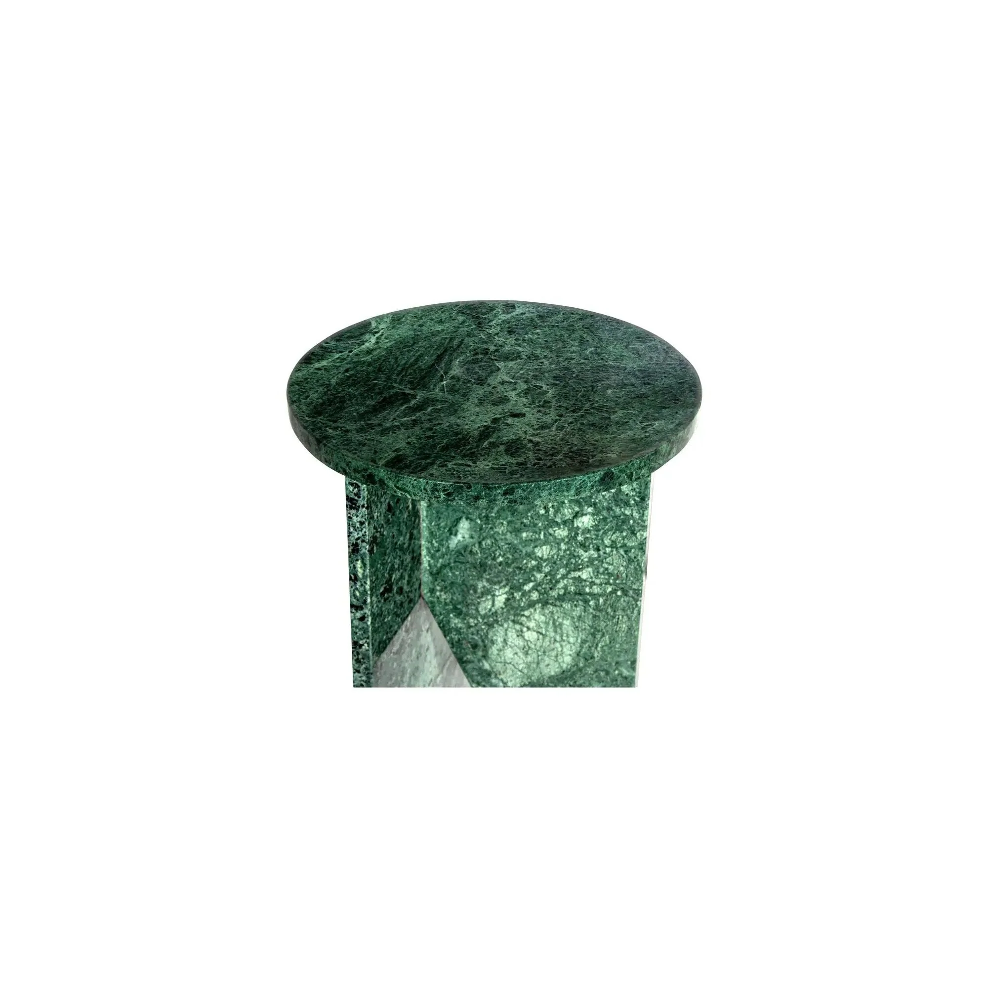 Moe's Home Collection Grace Green Marble Accent Table - Image 6