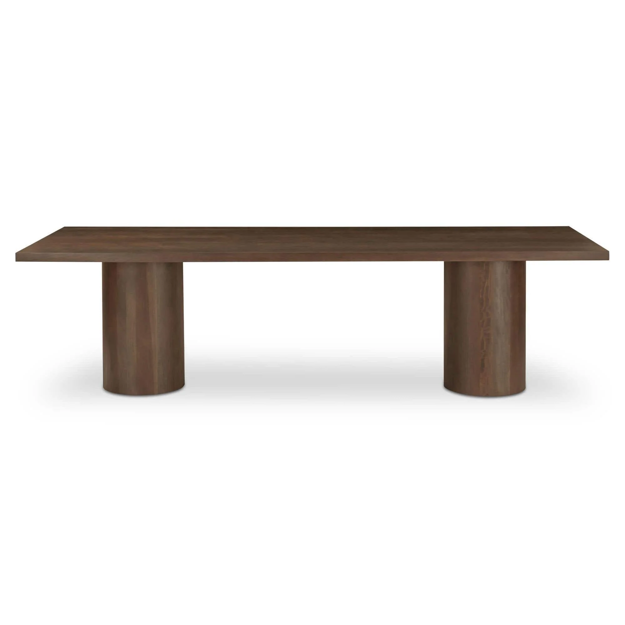 Moe's Home Hadley Dining Table Large Warm Brown