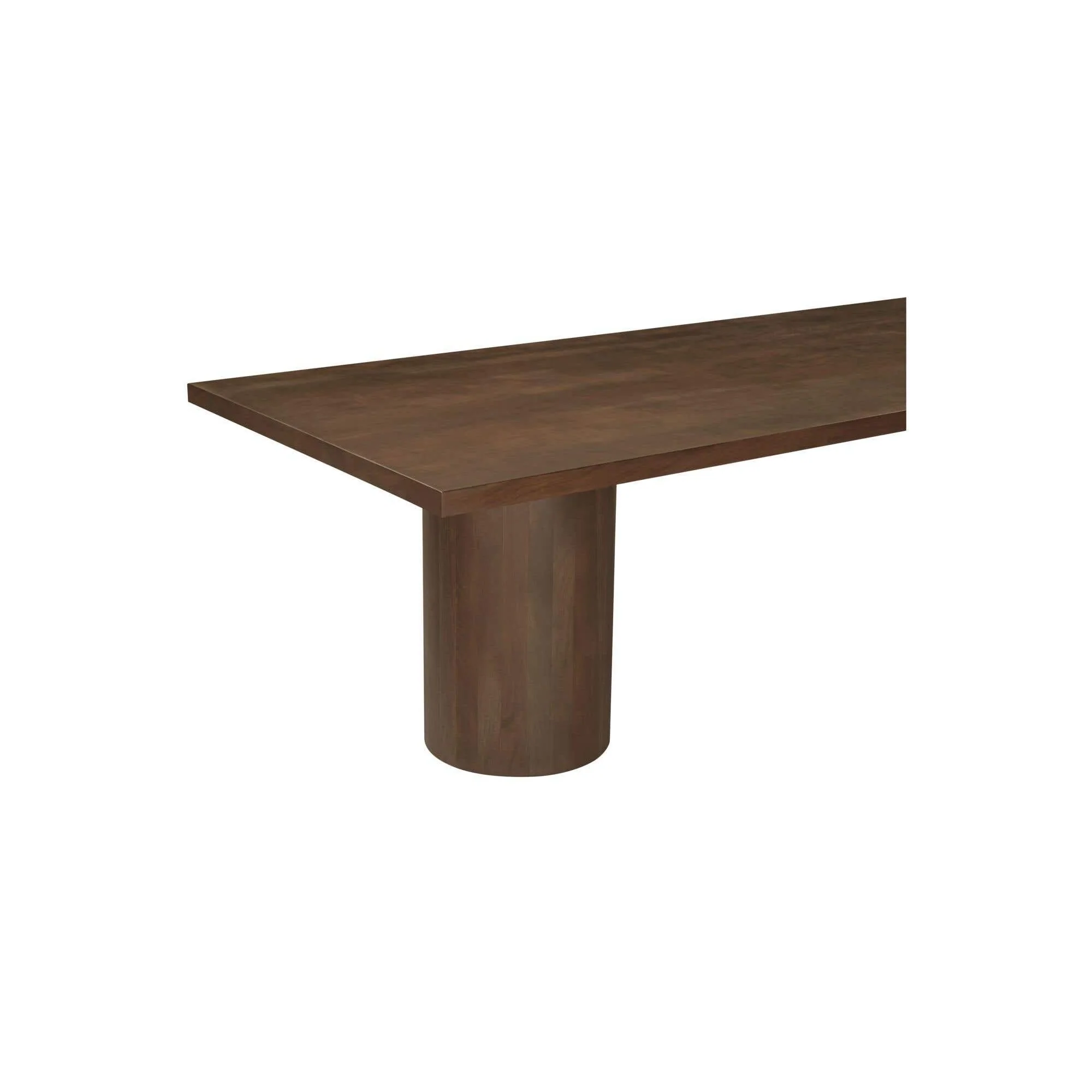 Moe's Home Hadley Dining Table Large Warm Brown - Image 6