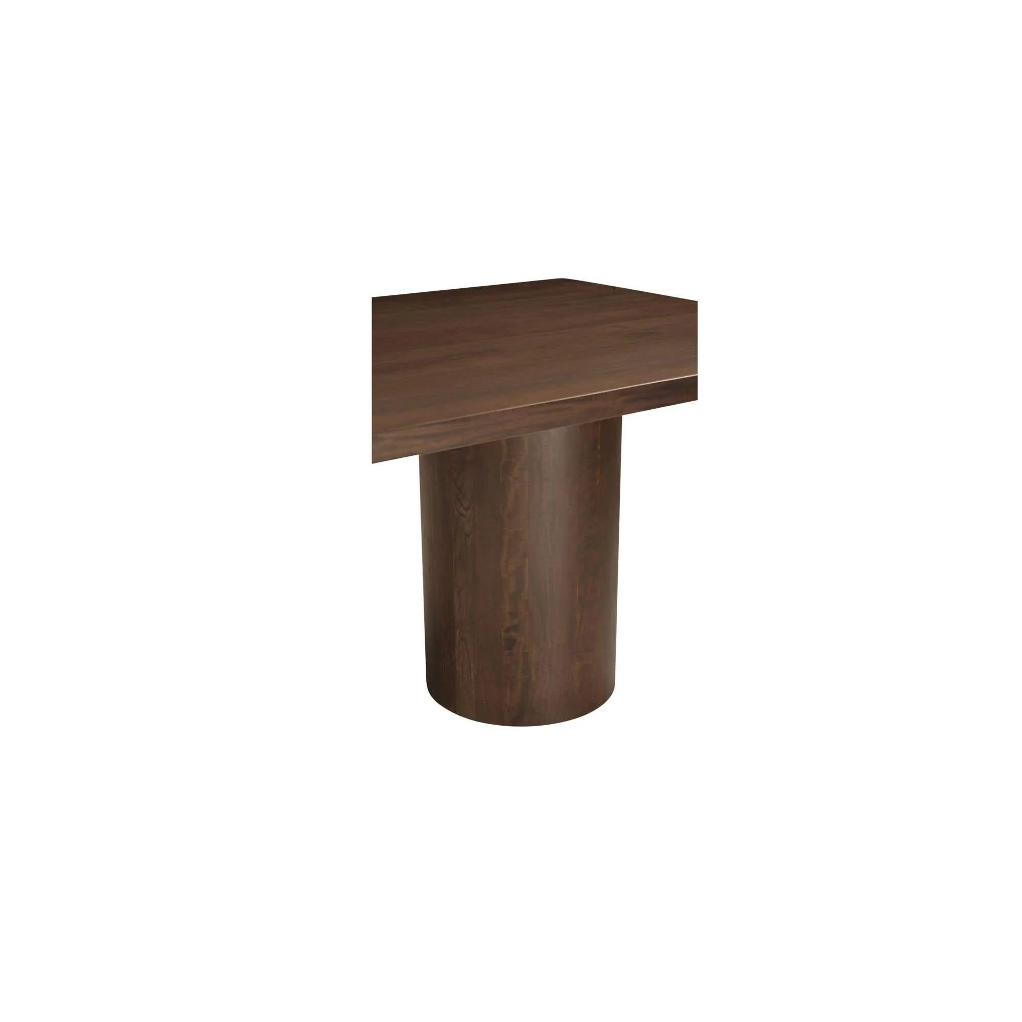 Moe's Home Hadley Dining Table Small Warm Brown - Image 9