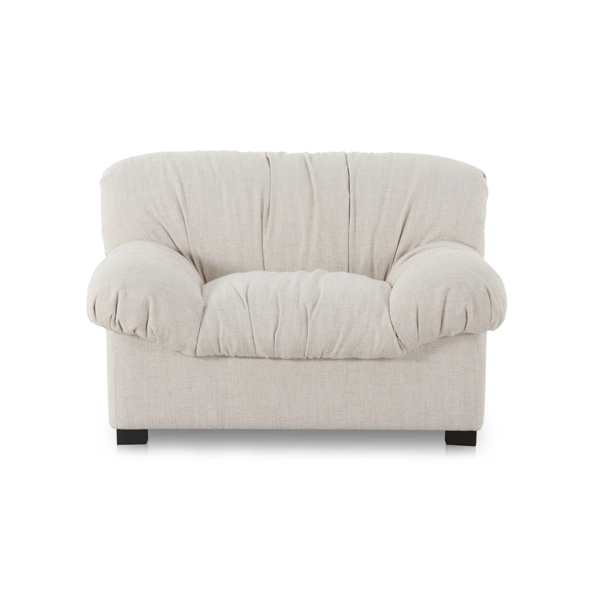 Moe's Home Collection Halston Flecked Oat Lounge Chair