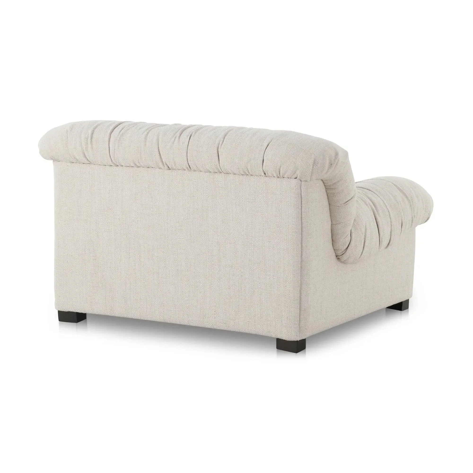 Moe's Home Collection Halston Flecked Oat Lounge Chair - Image 7