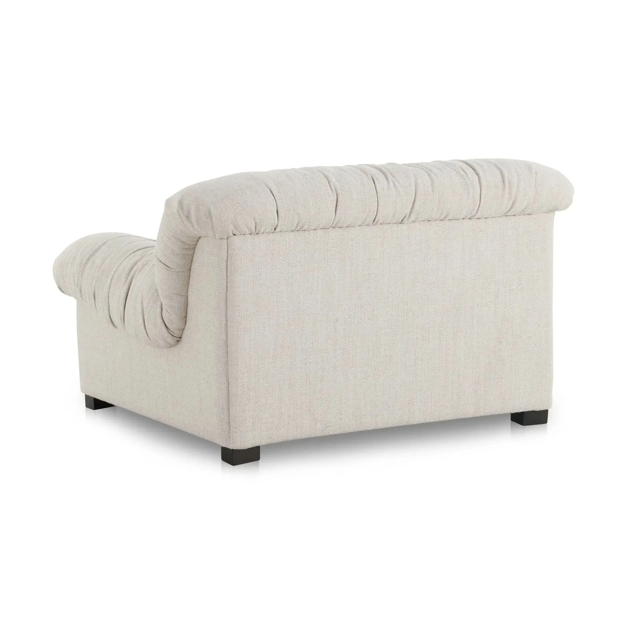 Moe's Home Collection Halston Flecked Oat Lounge Chair - Image 9