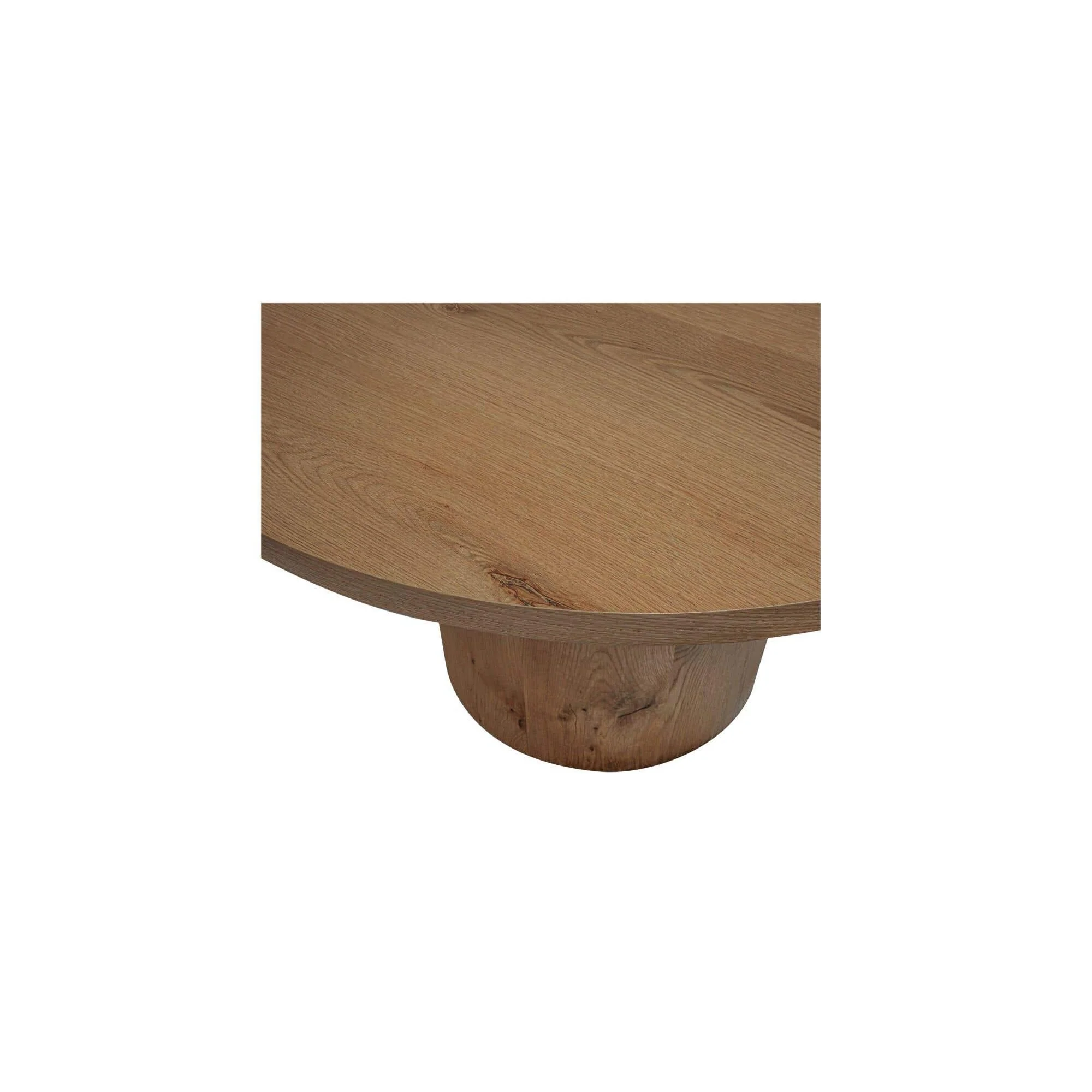 Moe's Home Hansen Dining Table Rustic Oak - Image 5