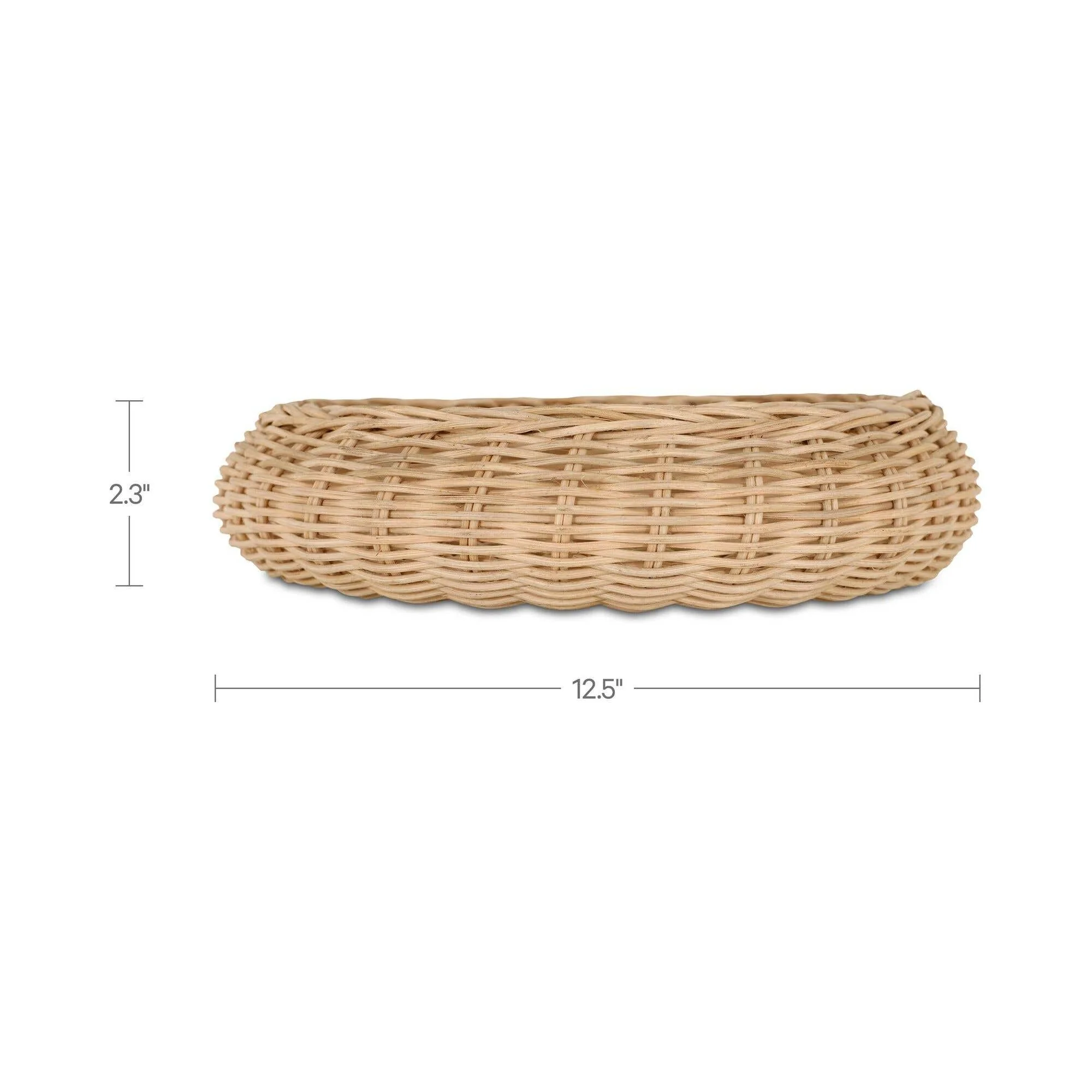 Moe's Home Harding Wicker Bowl Natural - Image 6