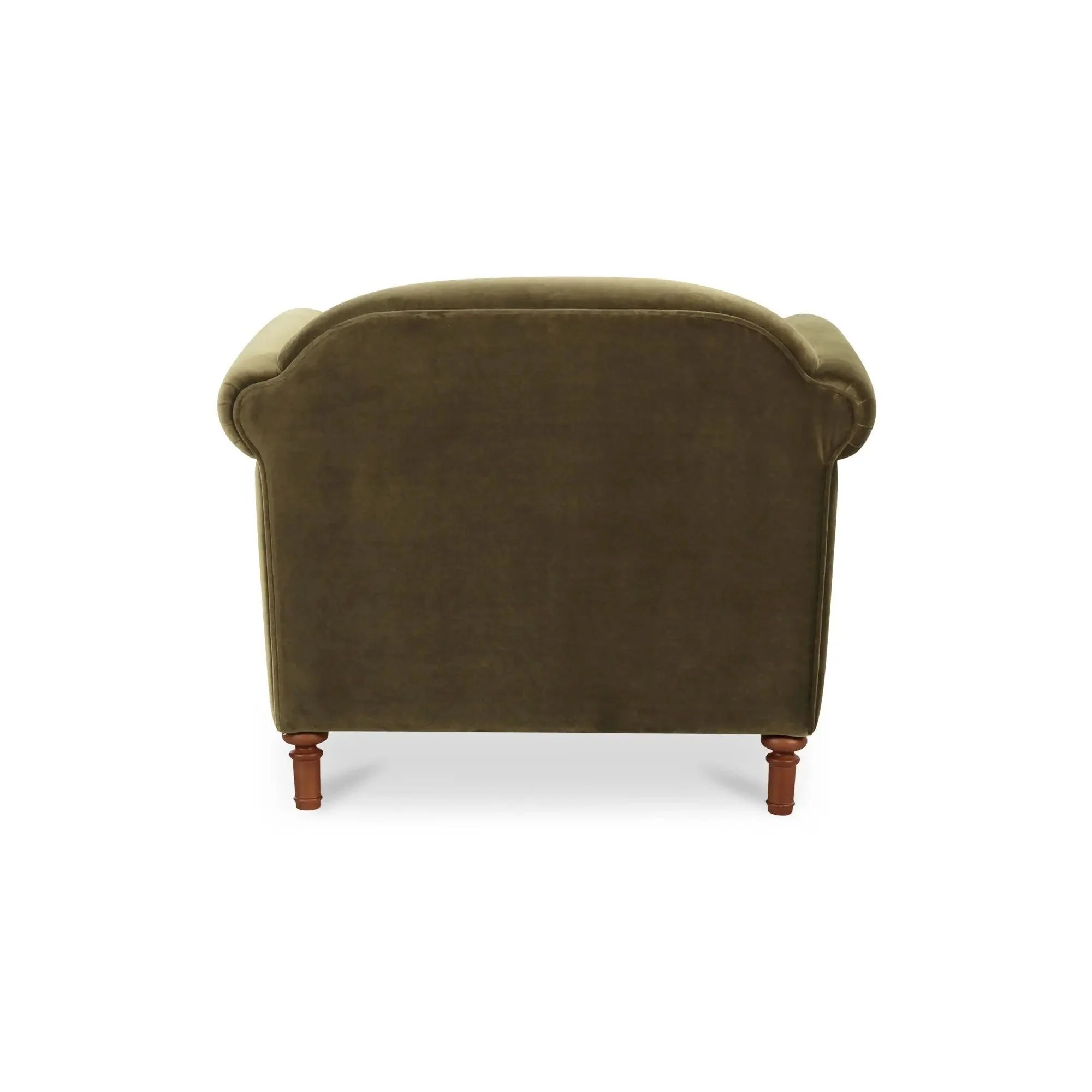 Moe's Home Collection Harmony Green Faux Mohair Accent Chair - Image 9