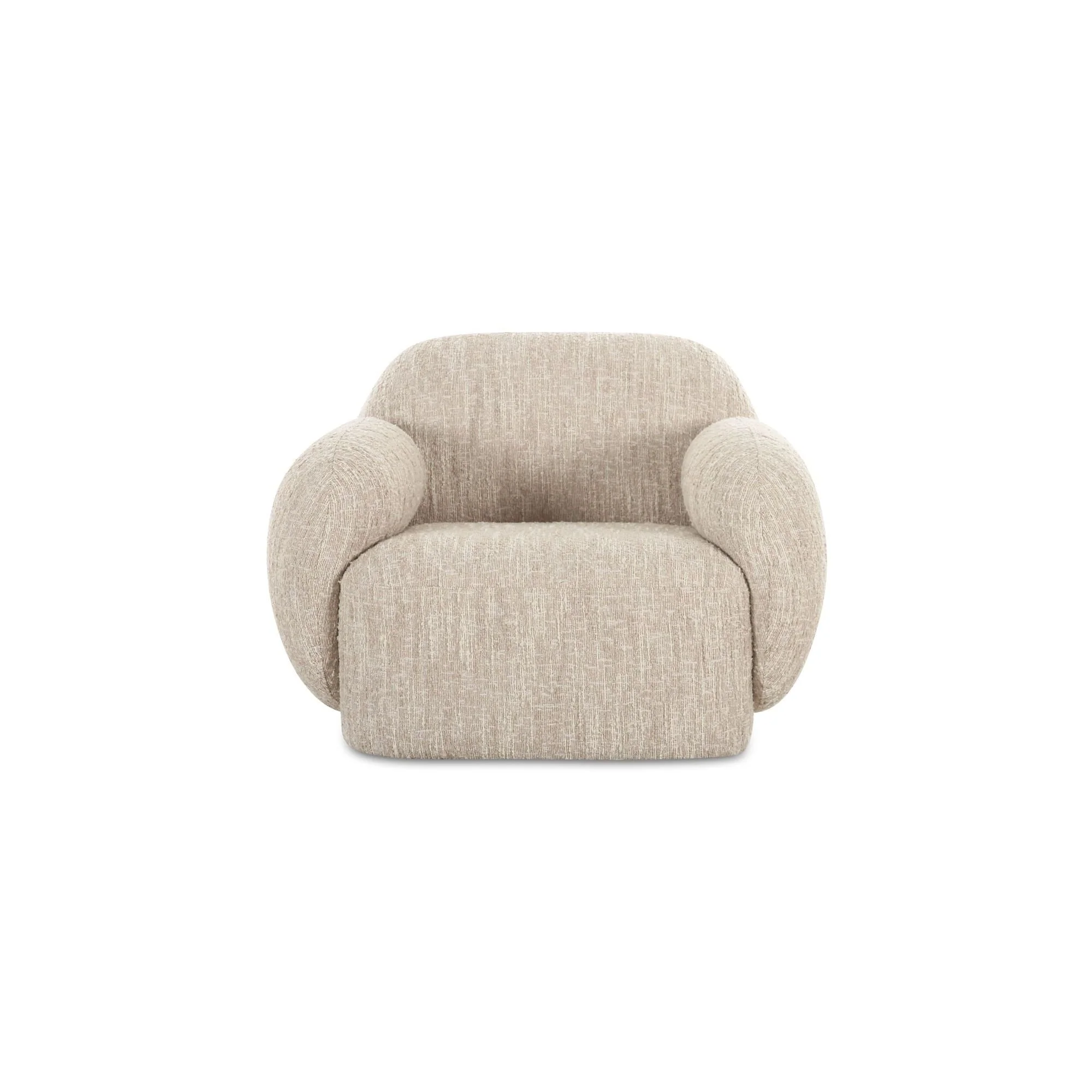Moe's Home Collection Hazel Off White Lounge Chair