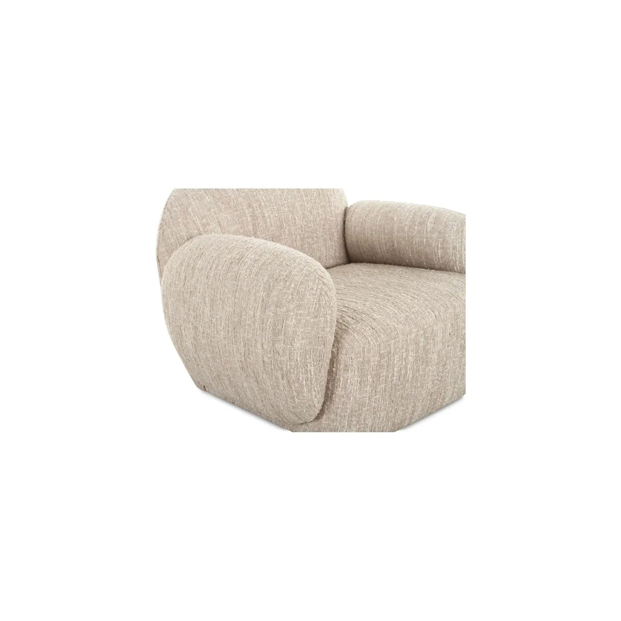 Moe's Home Collection Hazel Off White Lounge Chair - Image 8