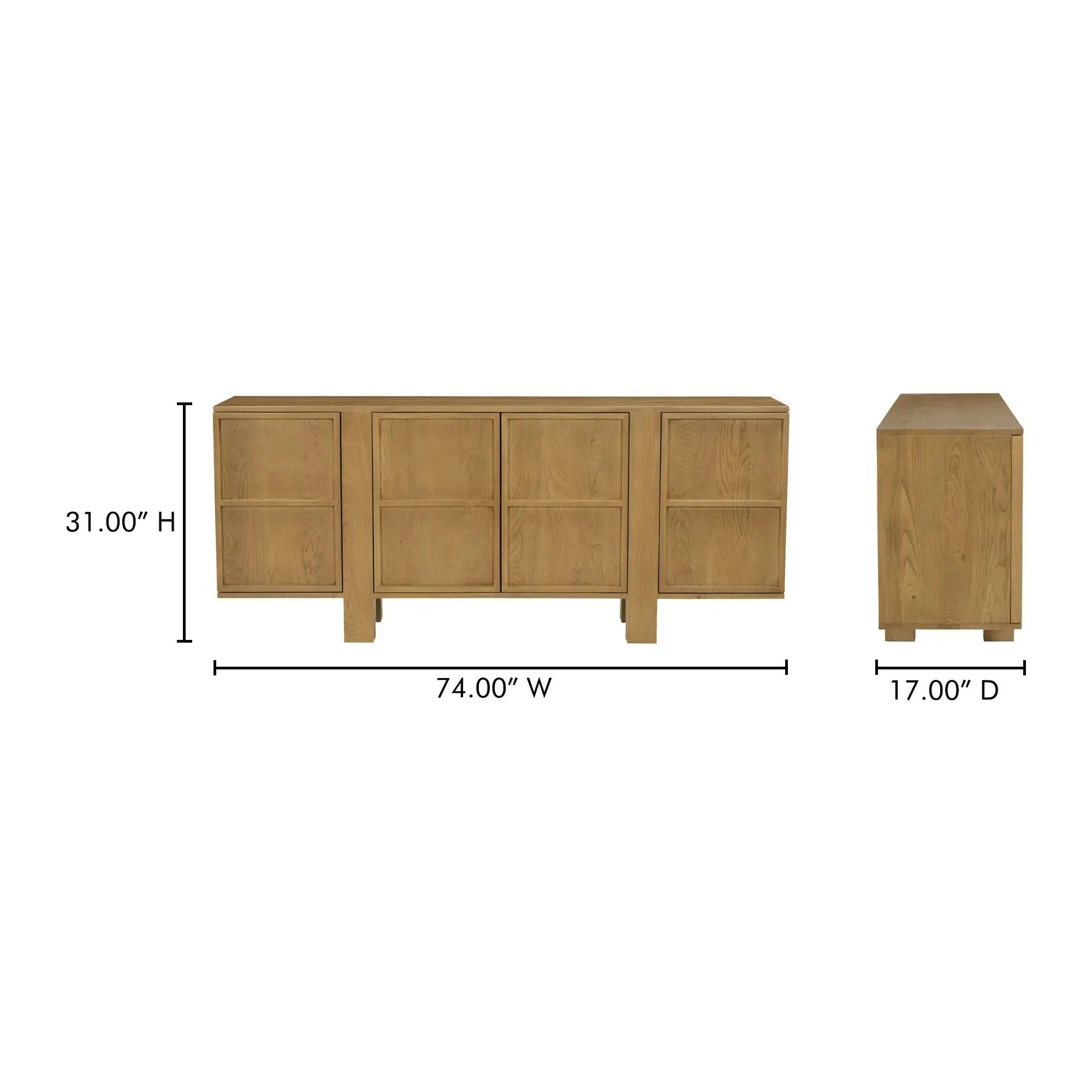 Moe's Home Collection Henley Brown Sideboard - Image 15