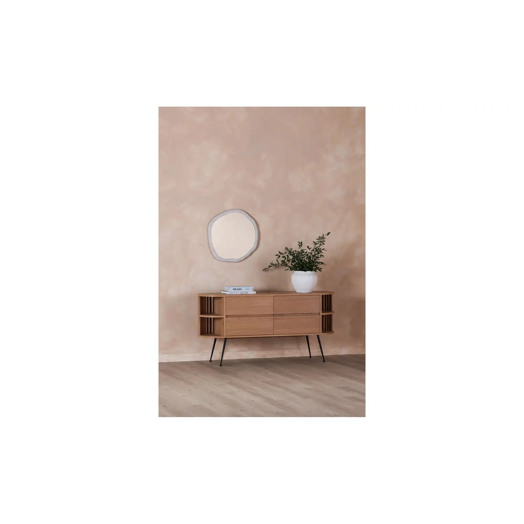 Moe's Home Collection Henrich White Sideboard White - Image 3