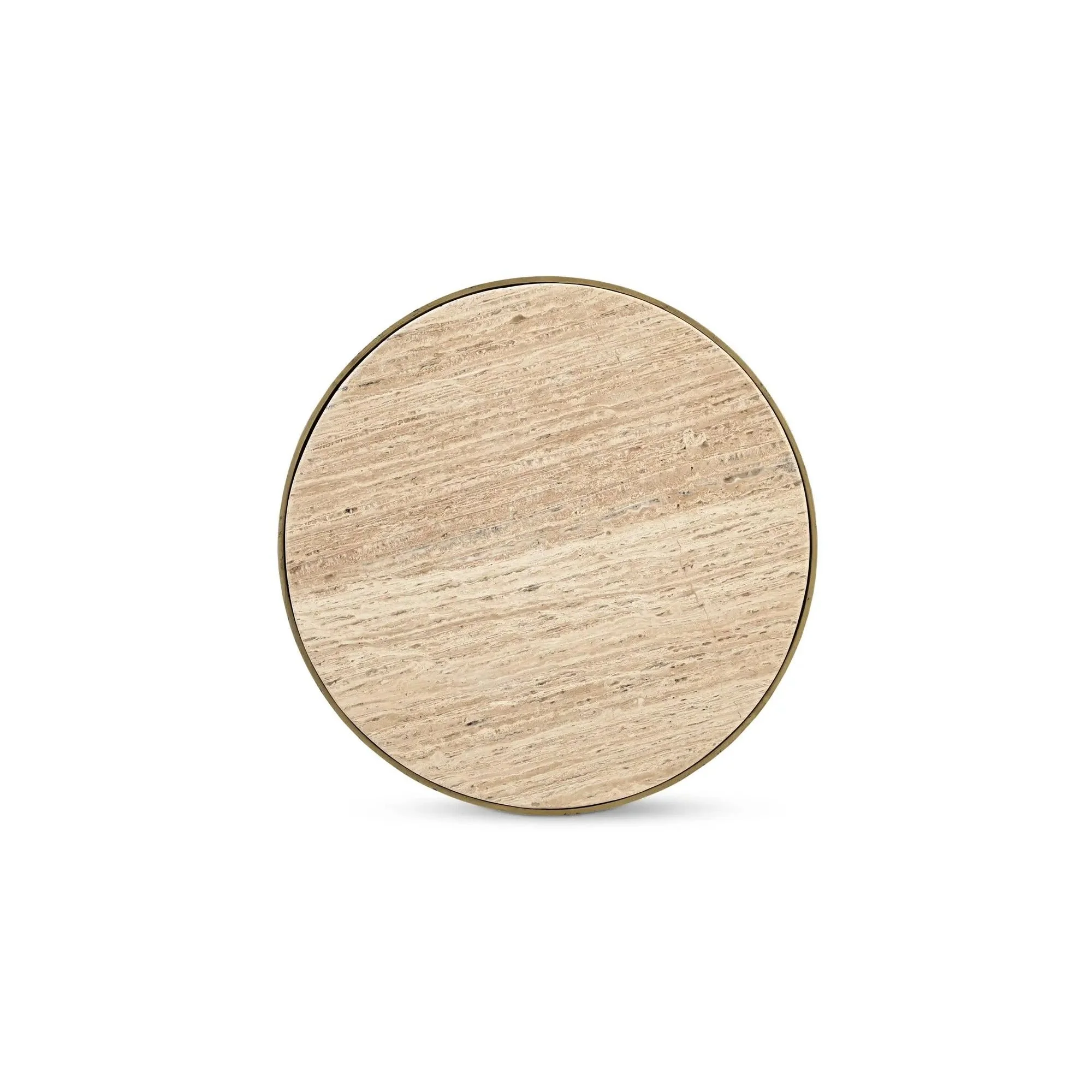 Moe's Home Collection Holli Travertine Side Table - Image 13