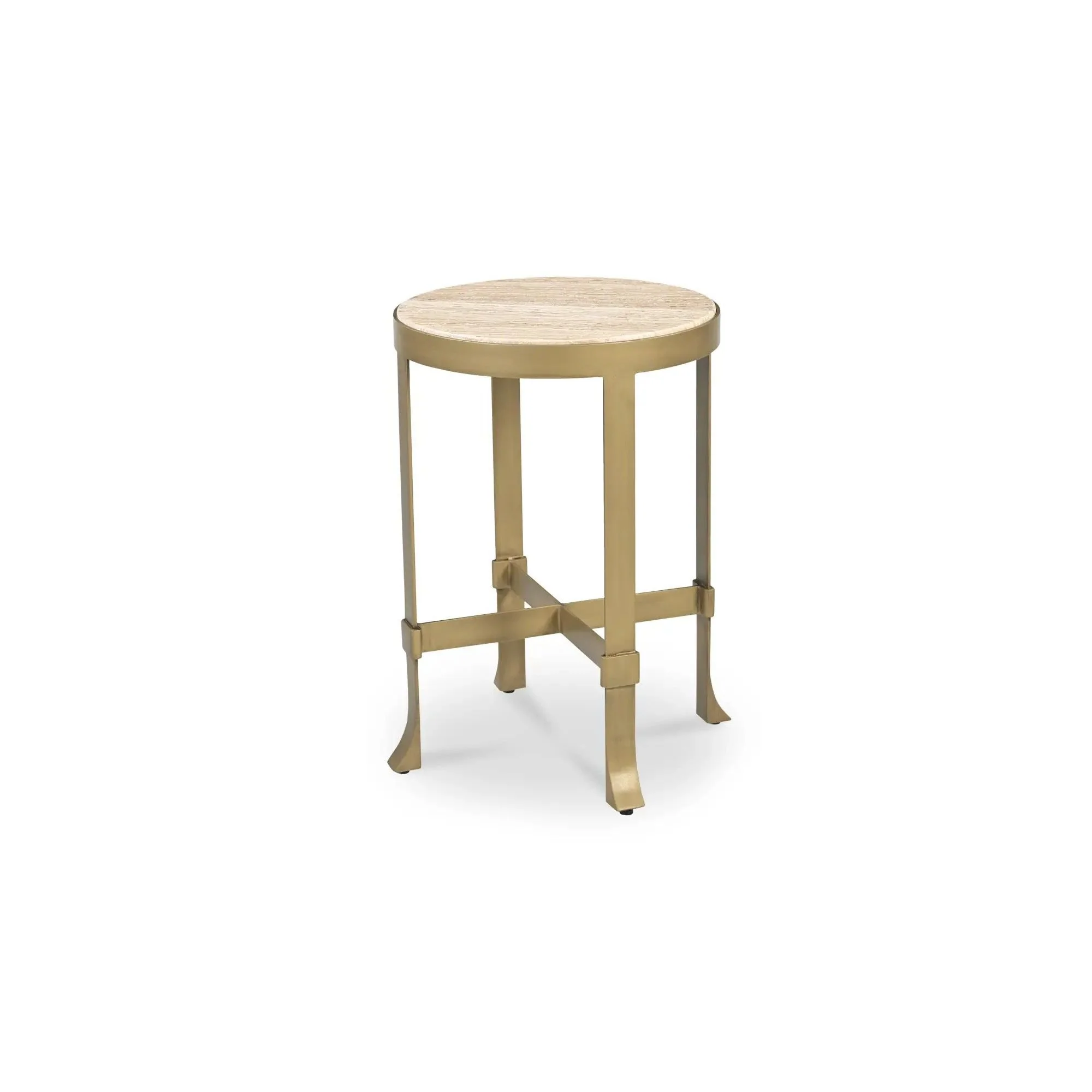 Moe's Home Collection Holli Travertine Side Table - Image 5