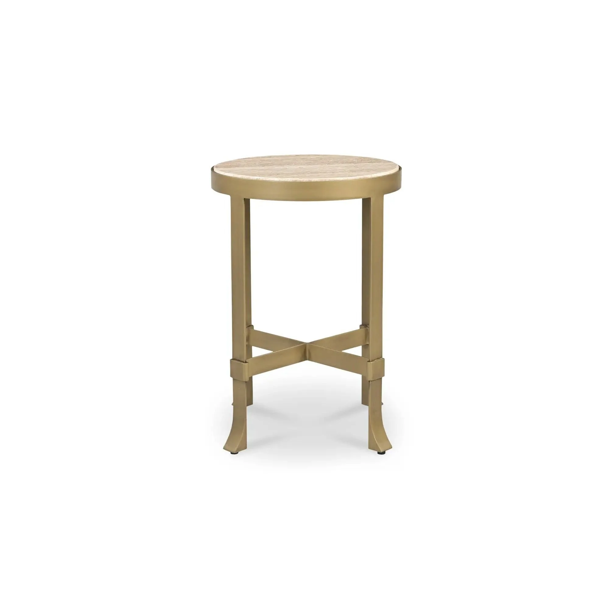 Moe's Home Collection Holli Travertine Side Table - Image 6