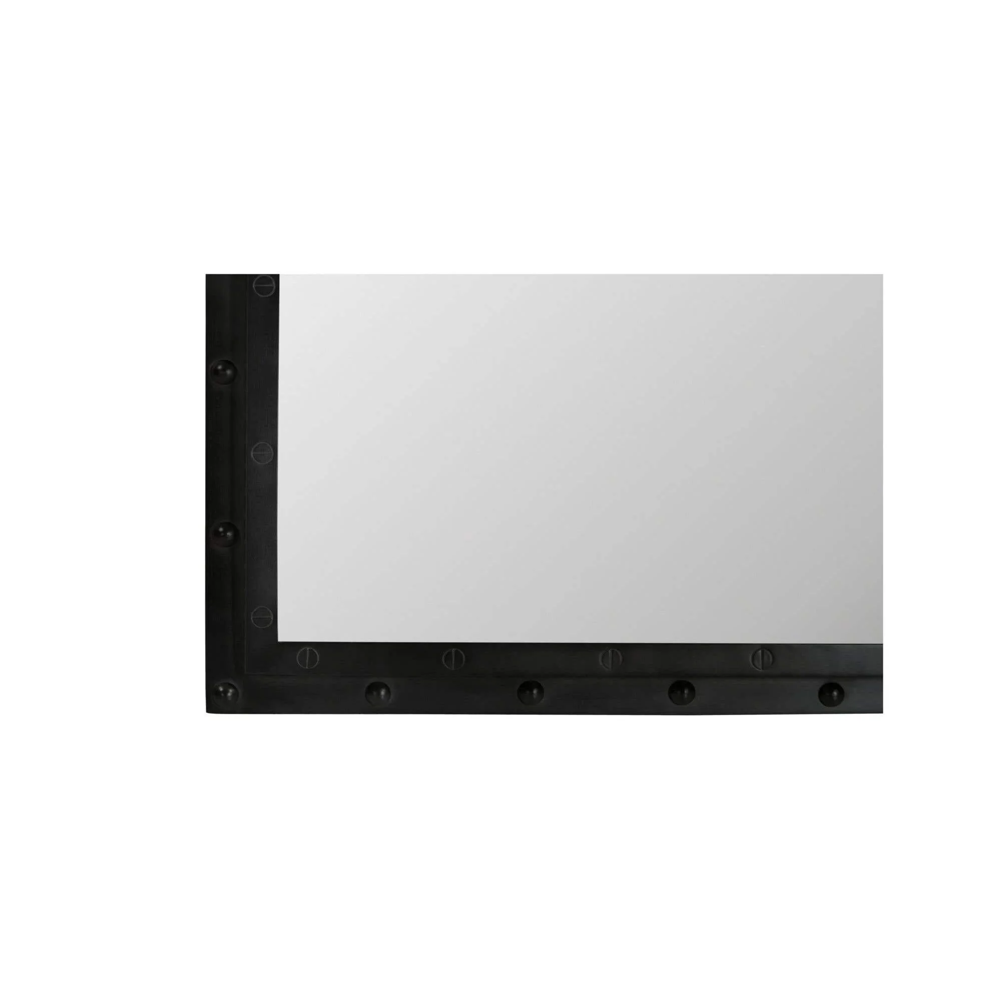 Moe's Home Hughes Floor Mirror Iron Grey - Image 3