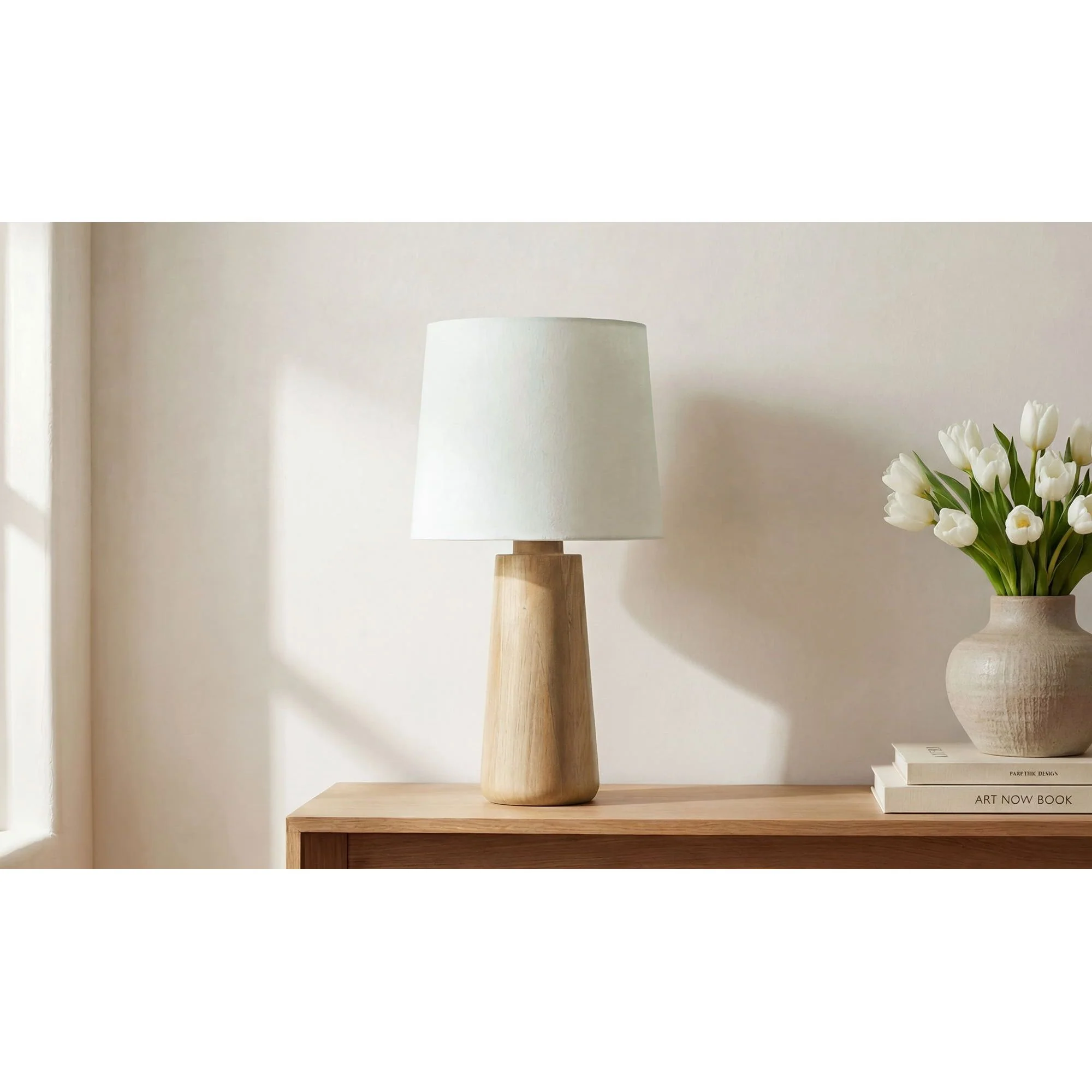 Moe's Home Ivy Table Lamp Natural - Image 2