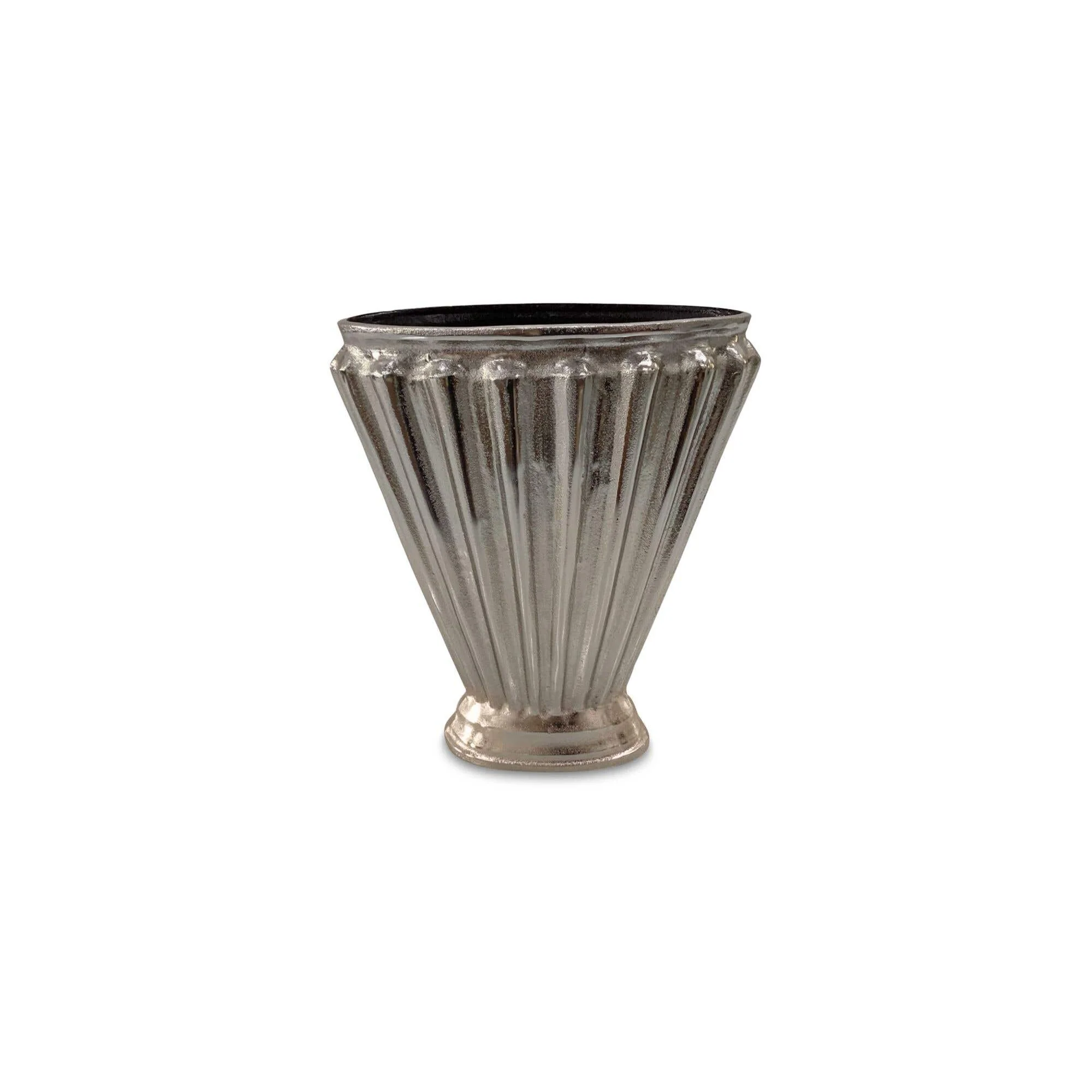 Moe's Home Jade Vase Aged Pewter Cast Aluminum