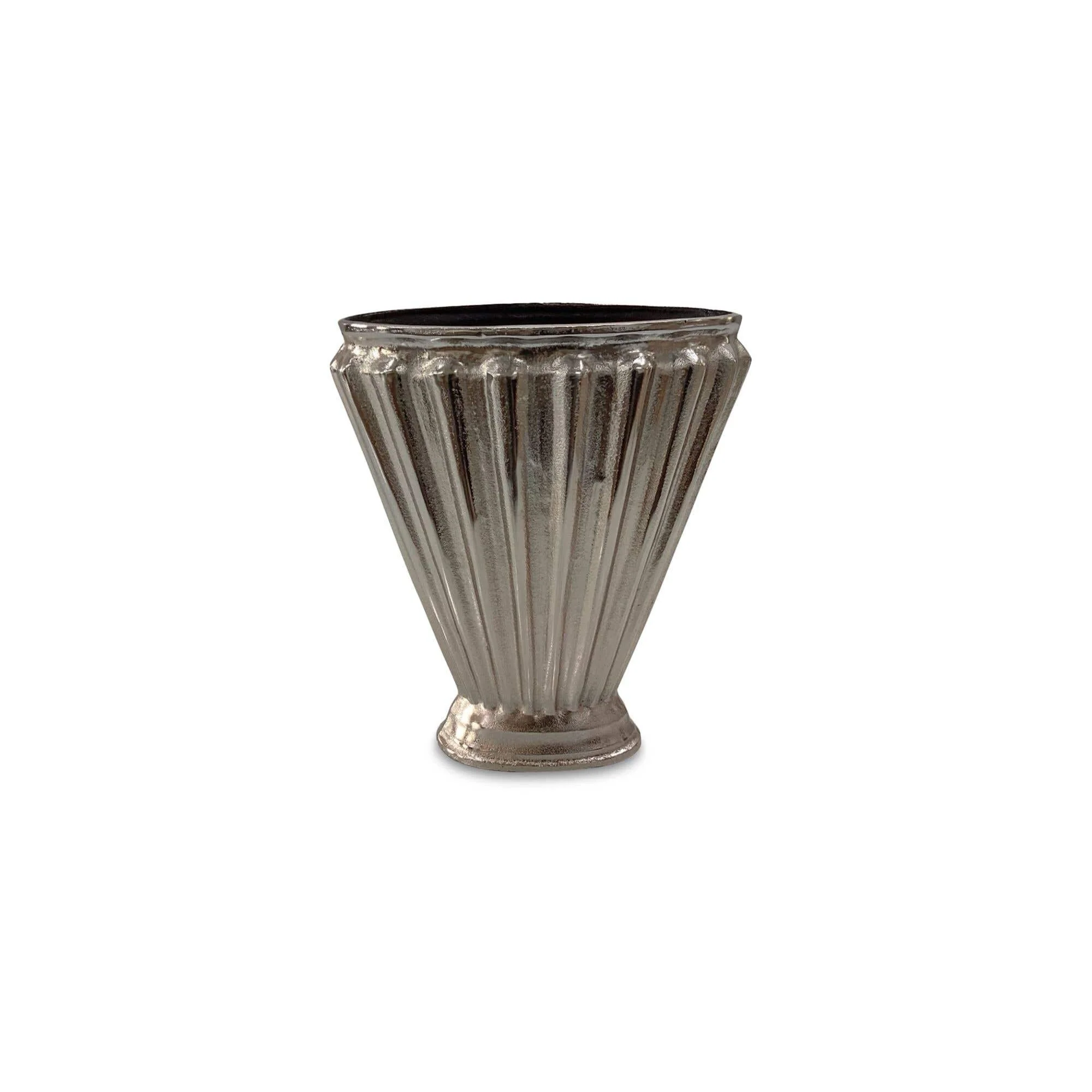 Moe's Home Jade Vase Aged Pewter Cast Aluminum - Image 3