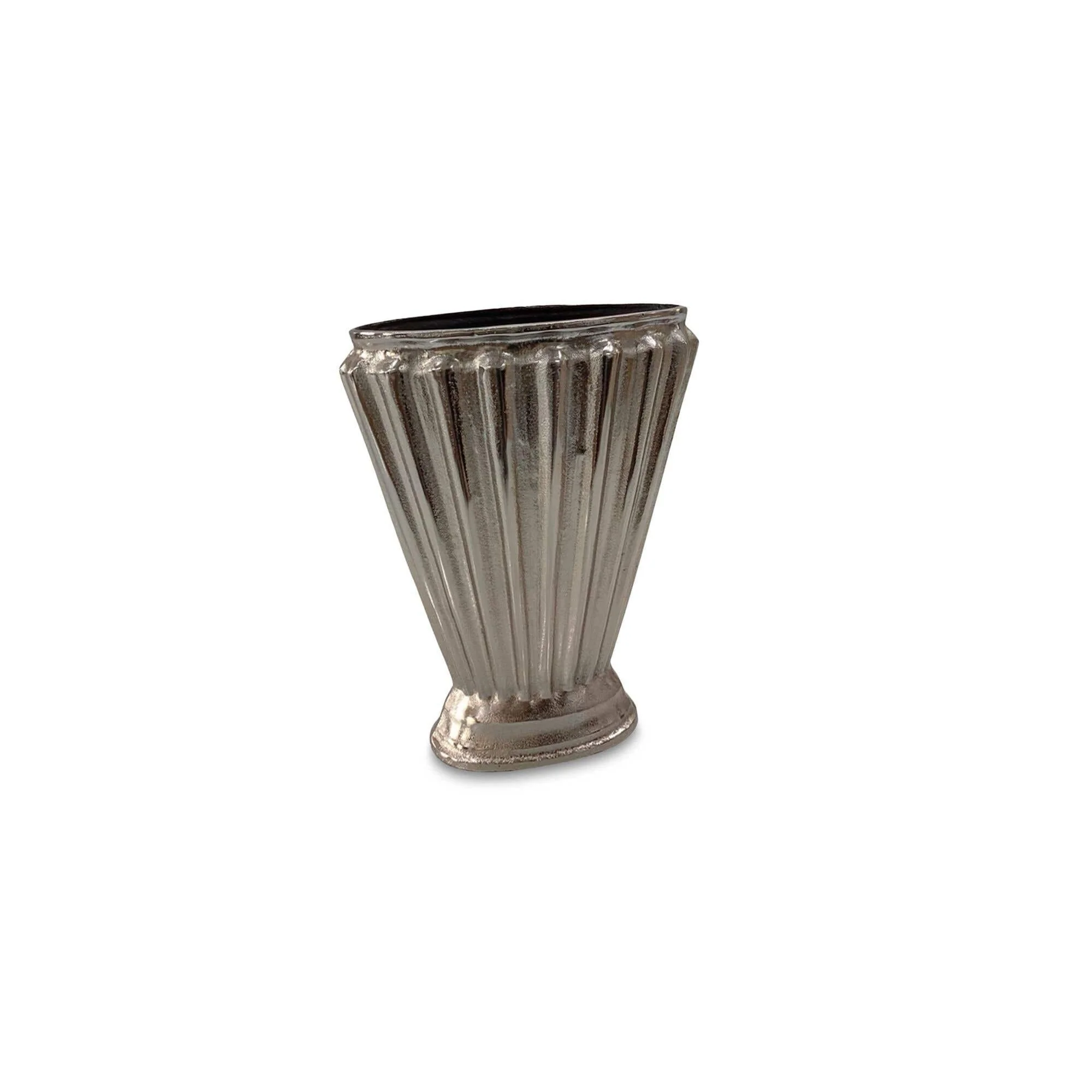 Moe's Home Jade Vase Aged Pewter Cast Aluminum - Image 5