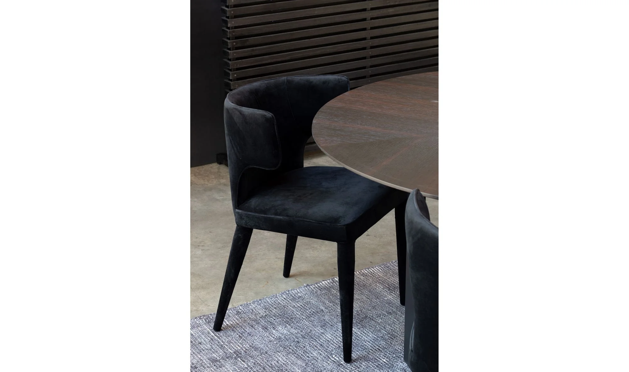 Moe's Home Jennaya Dining Chair Black - Image 6