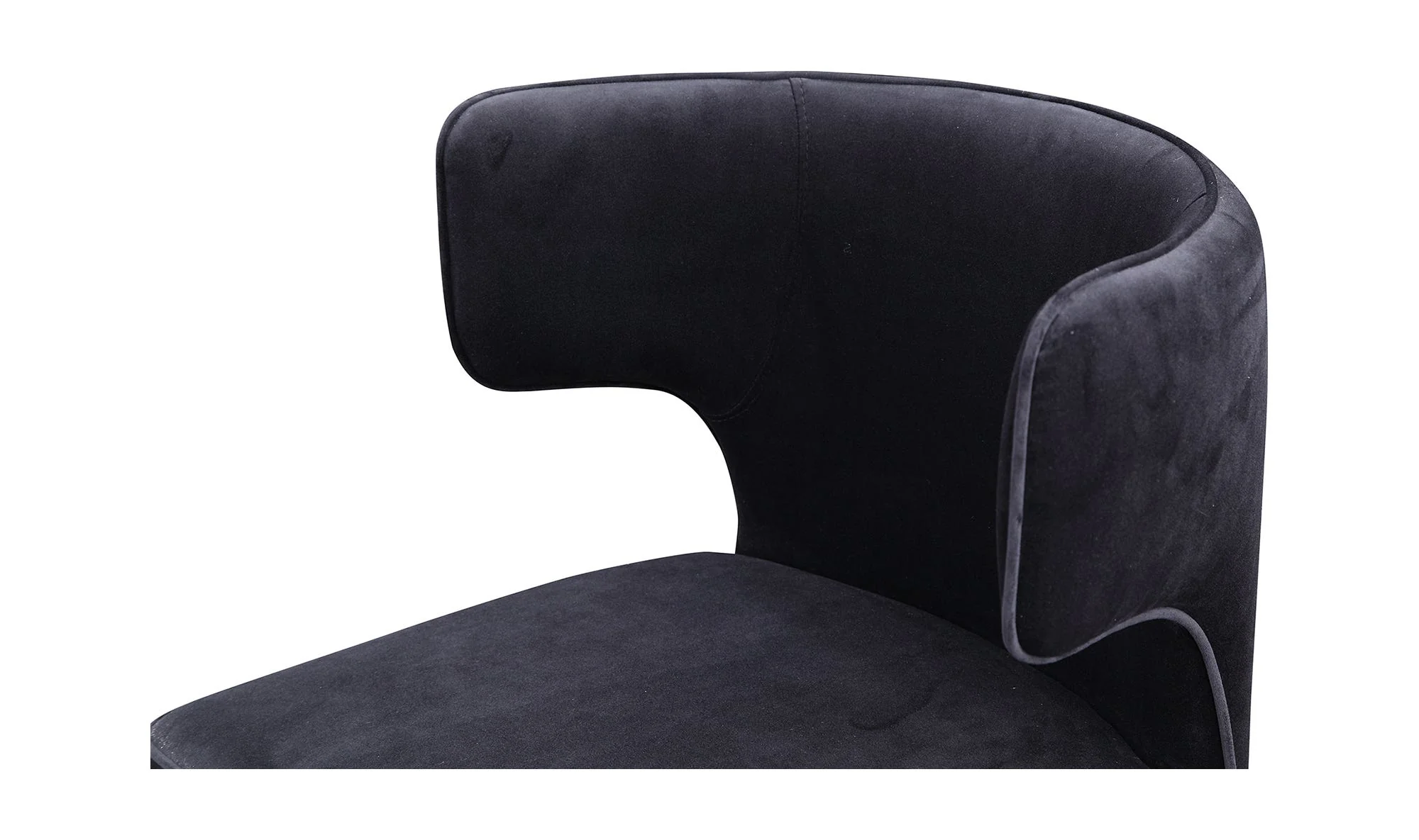 Moe's Home Jennaya Dining Chair Black - Image 9