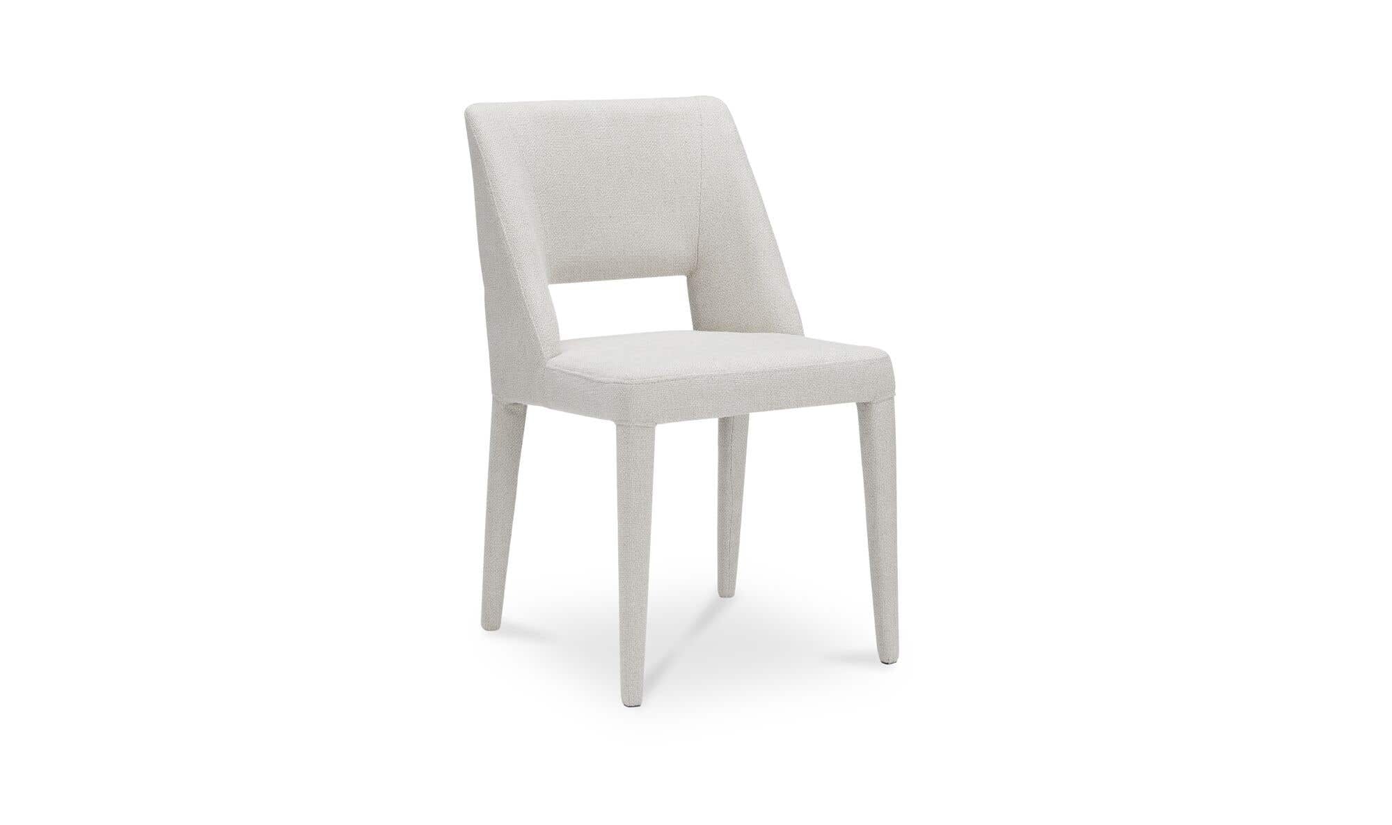Moe's Home Joyce Dining Chair Beige-Set of Two - Image 8