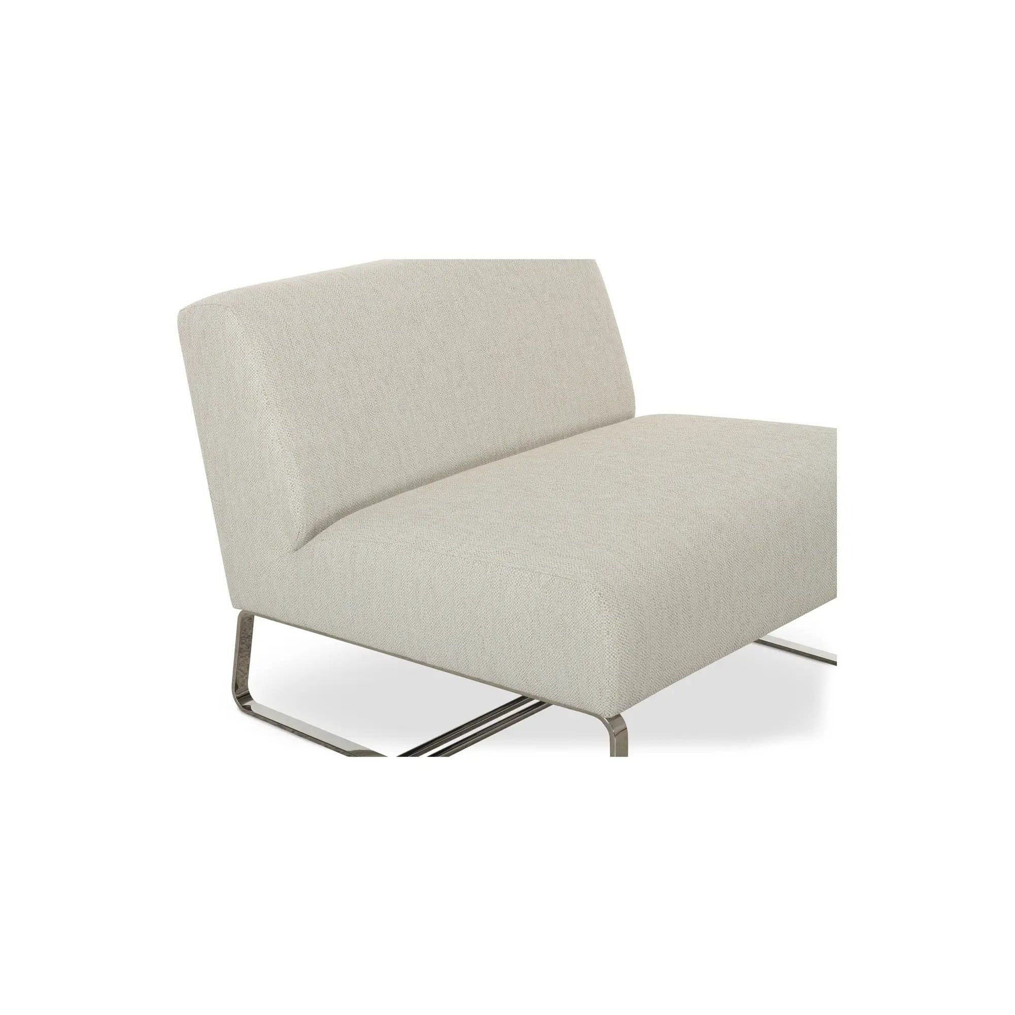 Moe's Home Collection Jules Flecked Beige Outdoor Accent Chair - Image 8