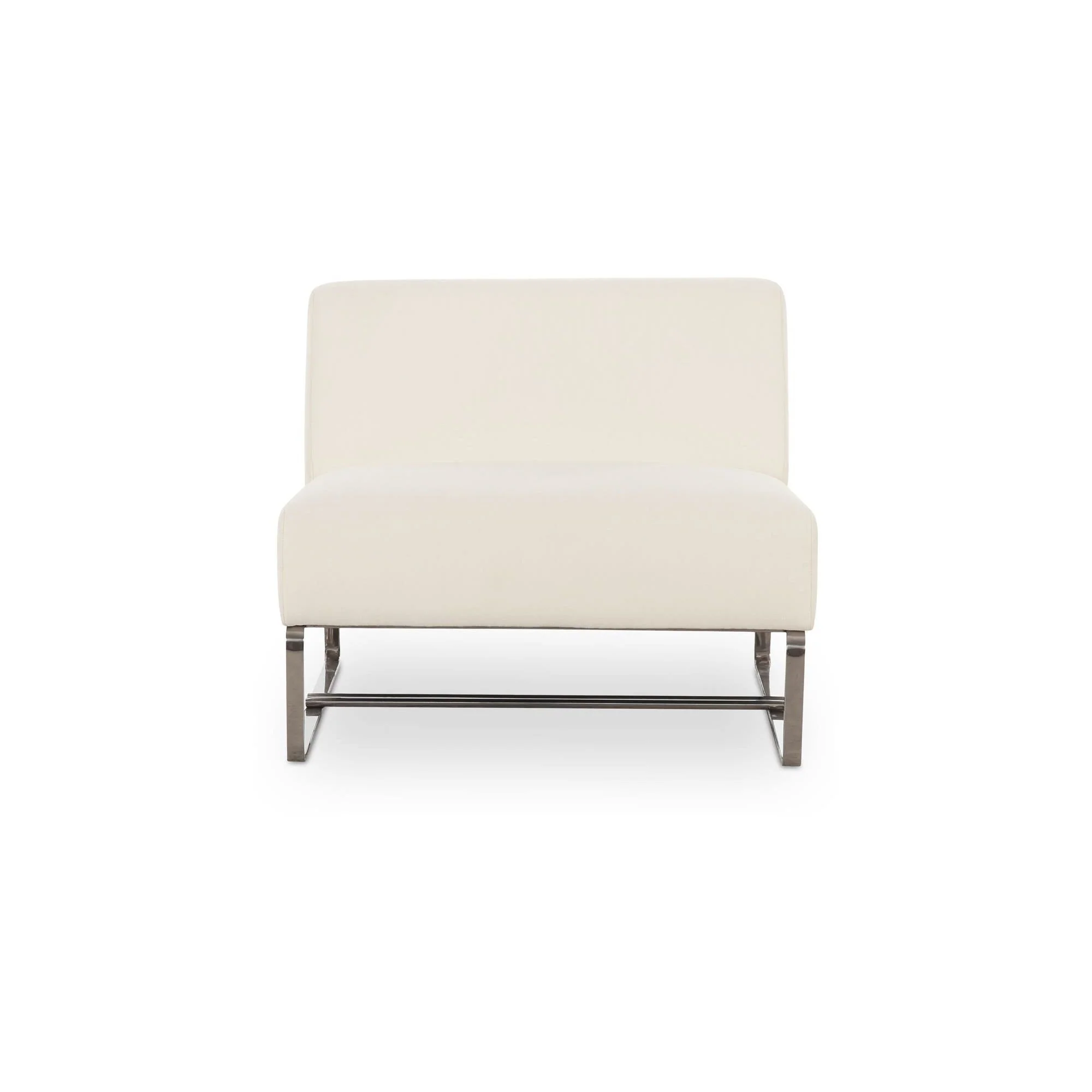 Moe's Home Collection Jules Off White Outdoor Accent Chair