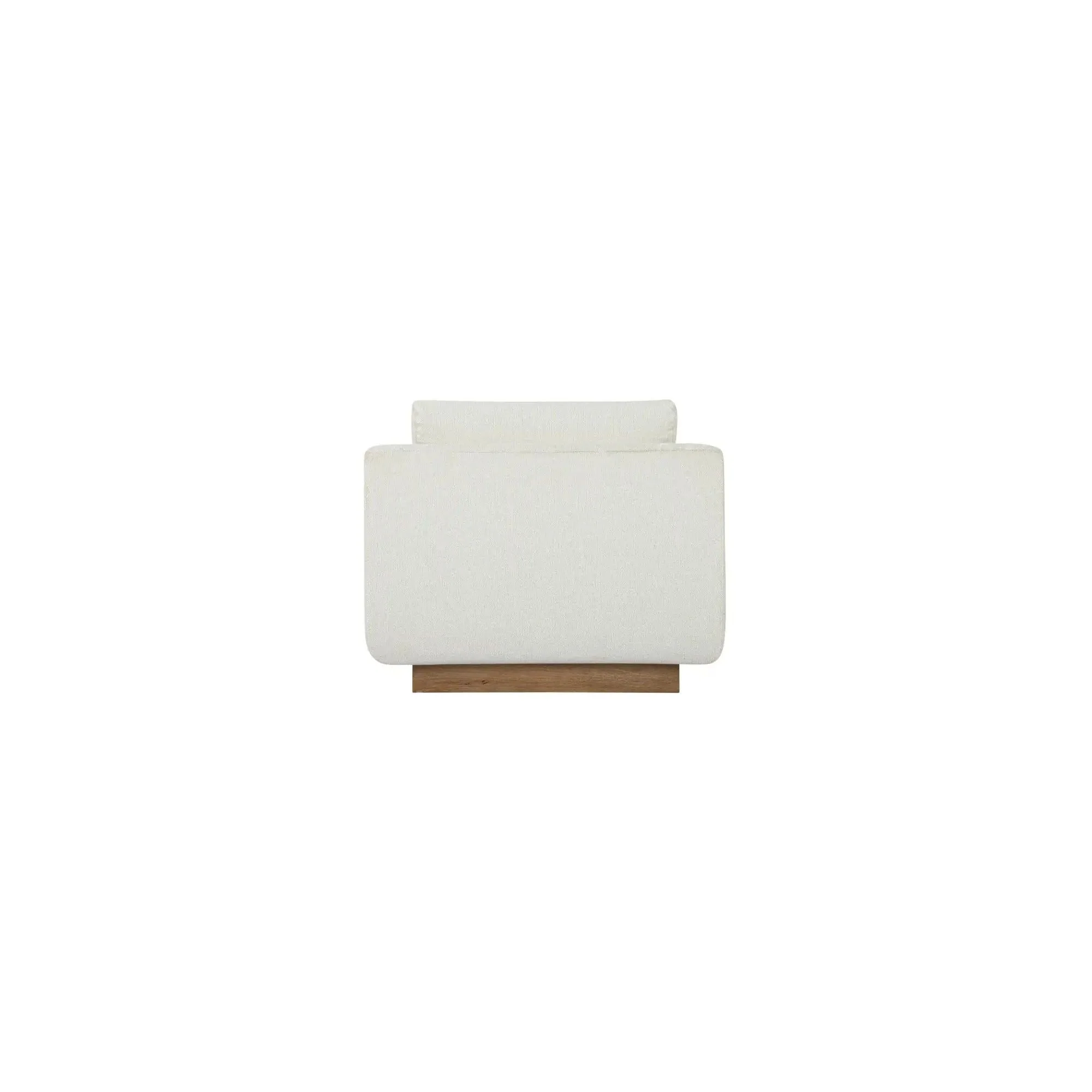 Moe's Home Collection Keane Cream Lounge Chair - Image 4