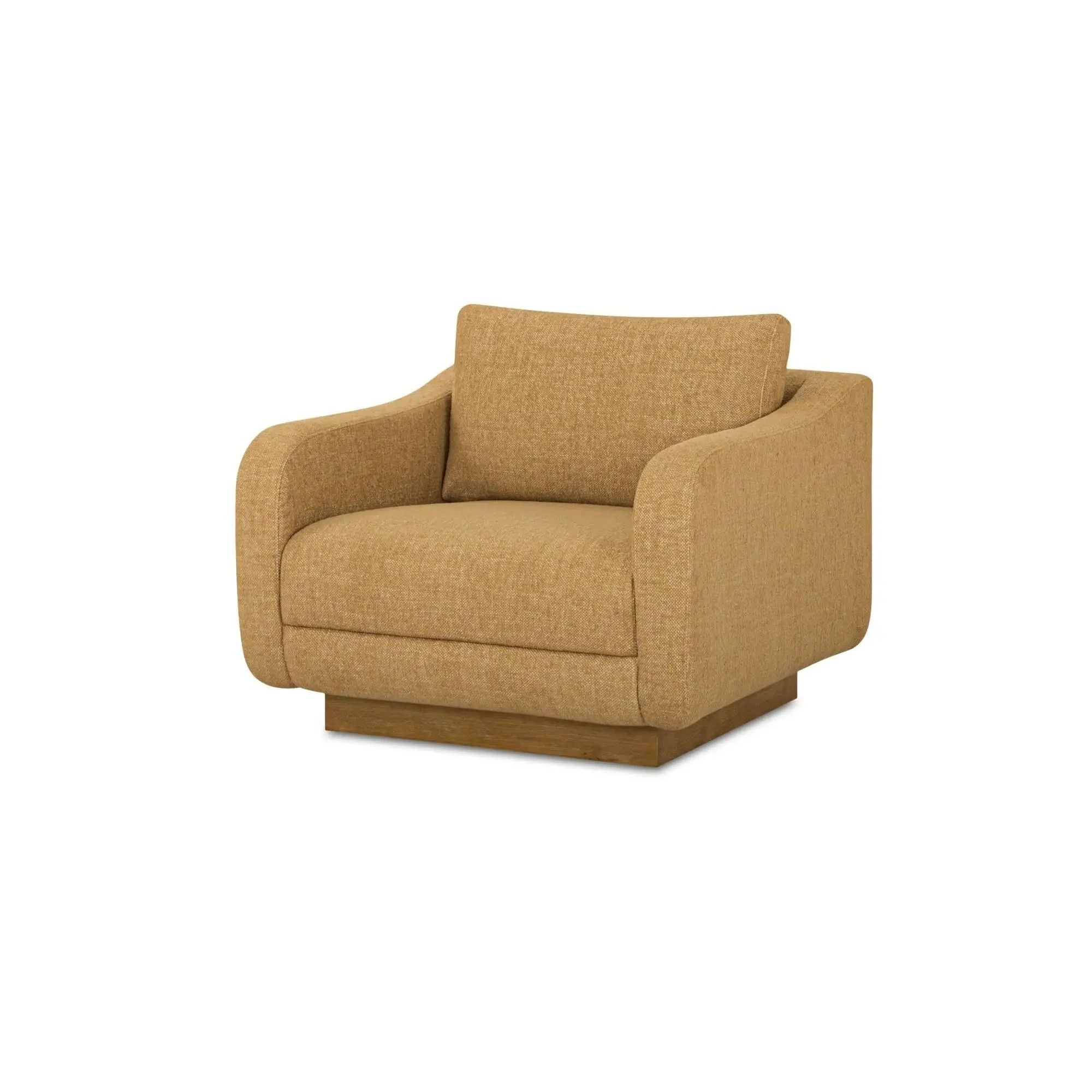 Moe's Home Collection Keane Ochre Lounge Chair - Image 2