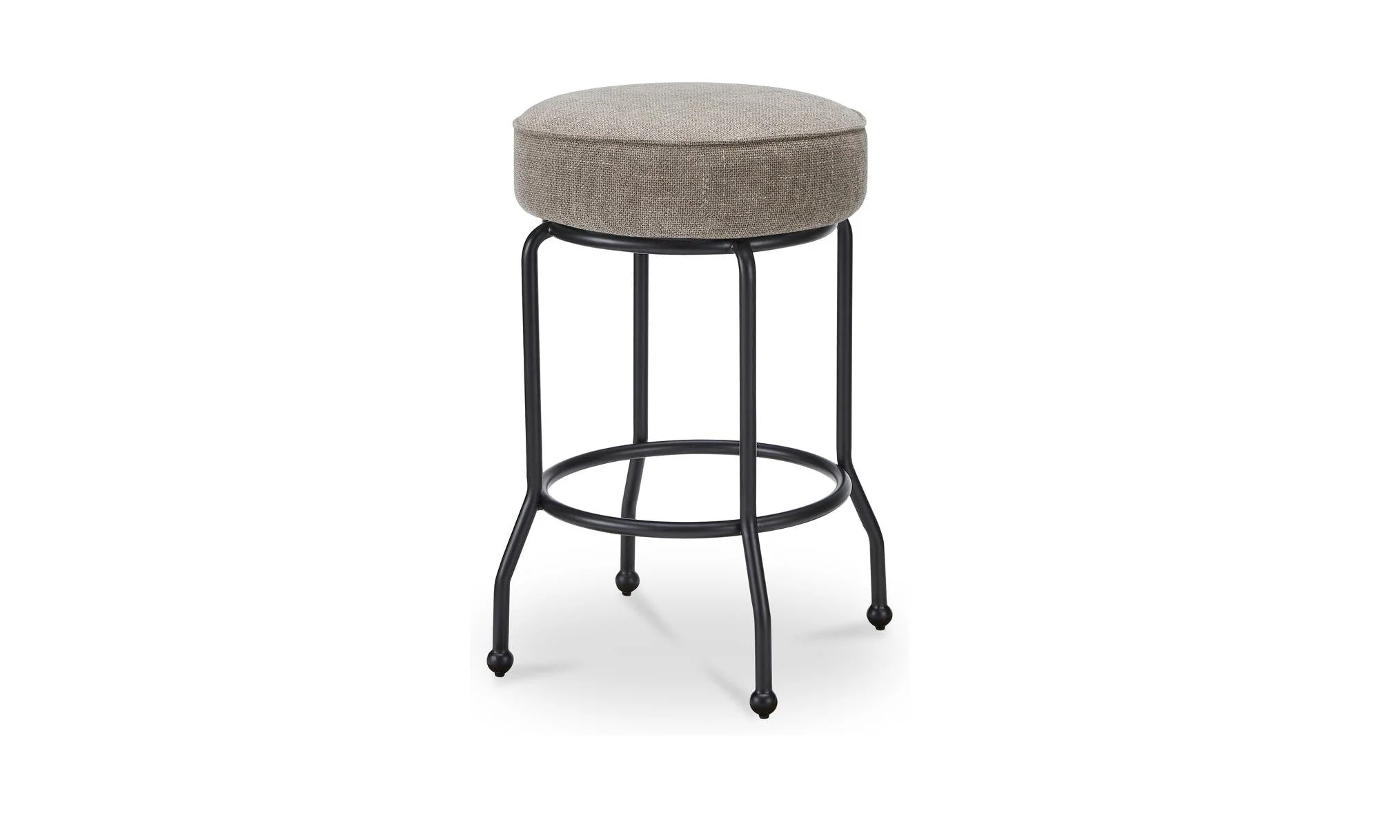 Moe's Home Kelsey Swivel Counter Stool Light Brown - Image 3