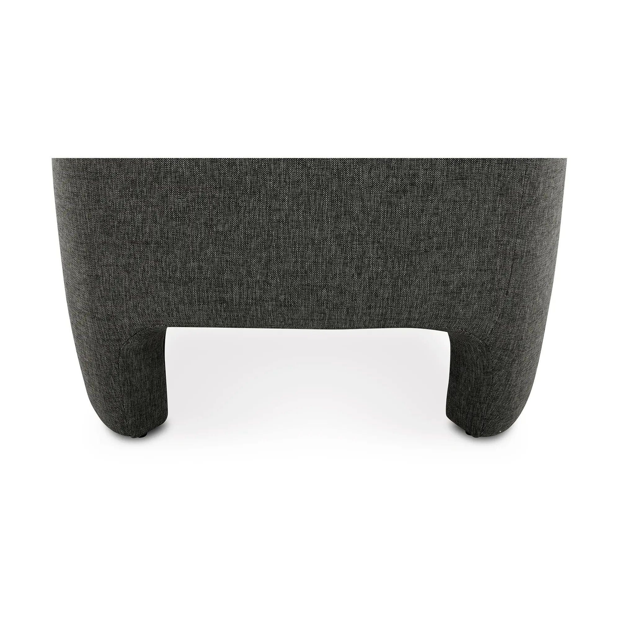 Moe's Home Collection Kenzie Shadowed Grey Accent Chair - Image 9