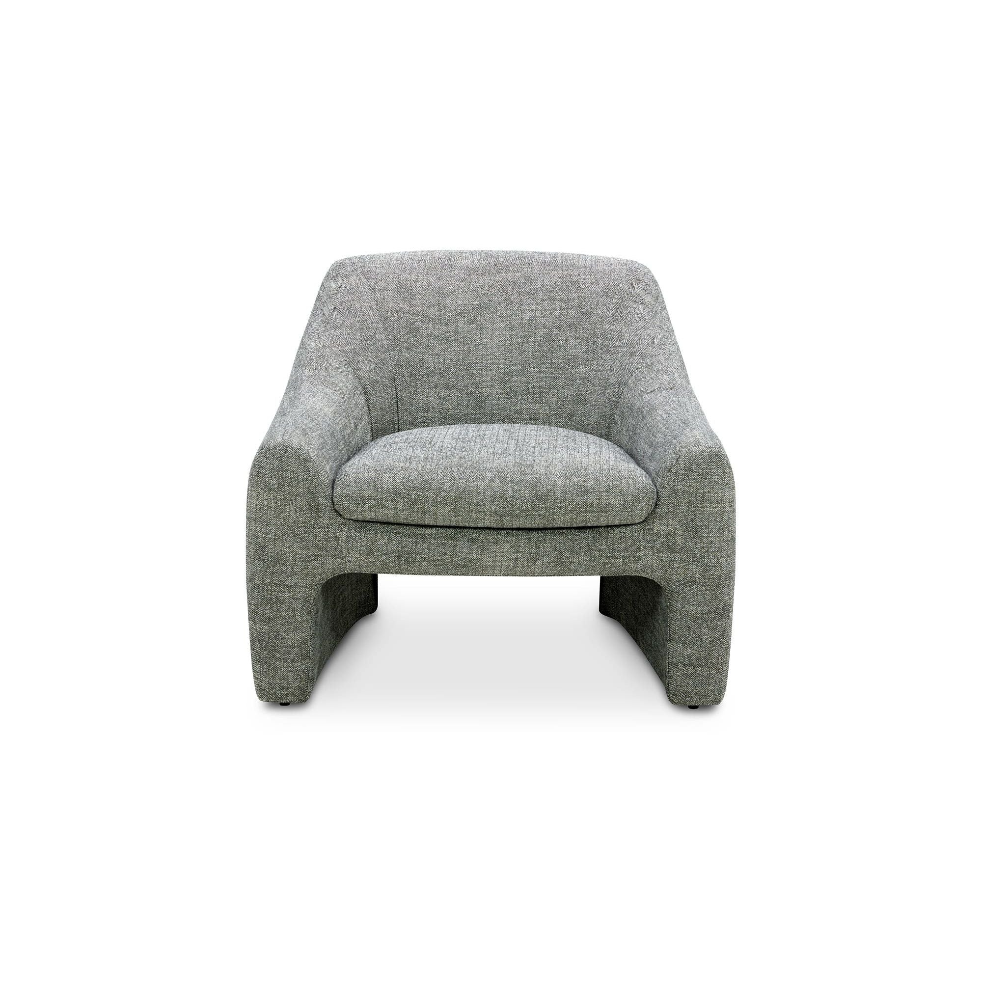 Moe's Home Collection Kenzie Slated Moss Accent Chair