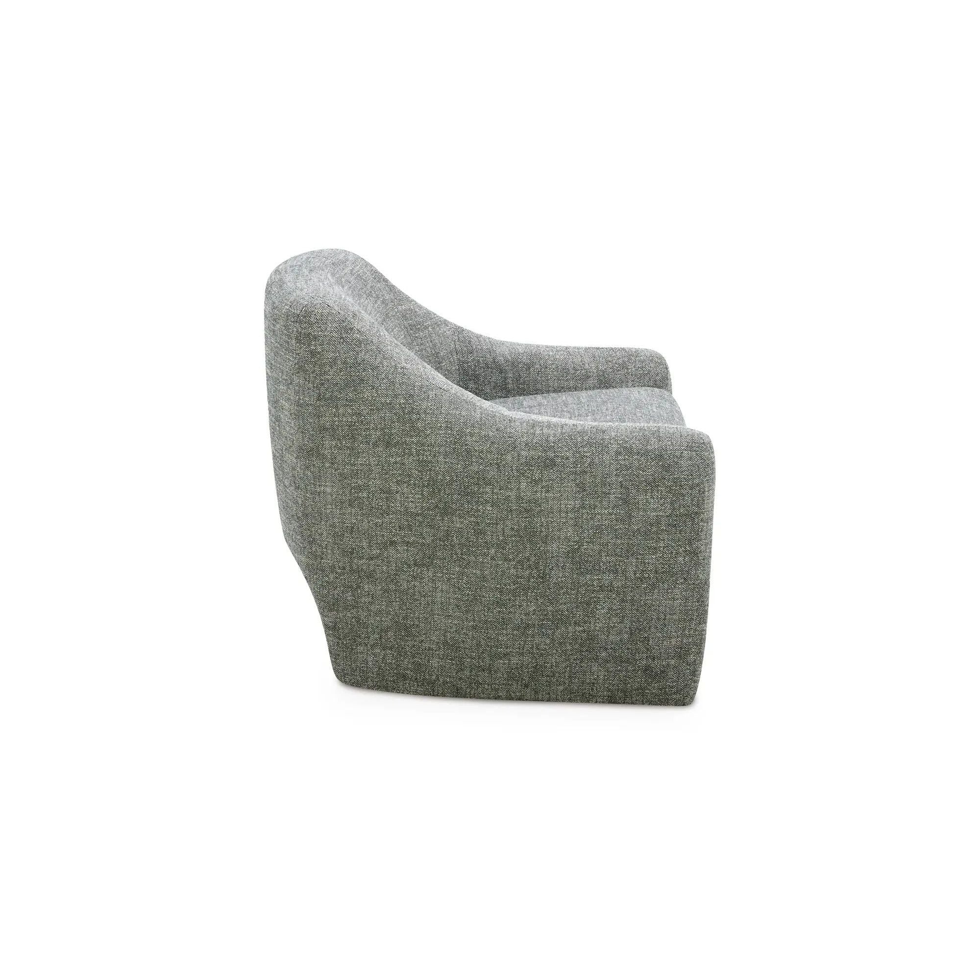 Moe's Home Collection Kenzie Slated Moss Accent Chair - Image 5
