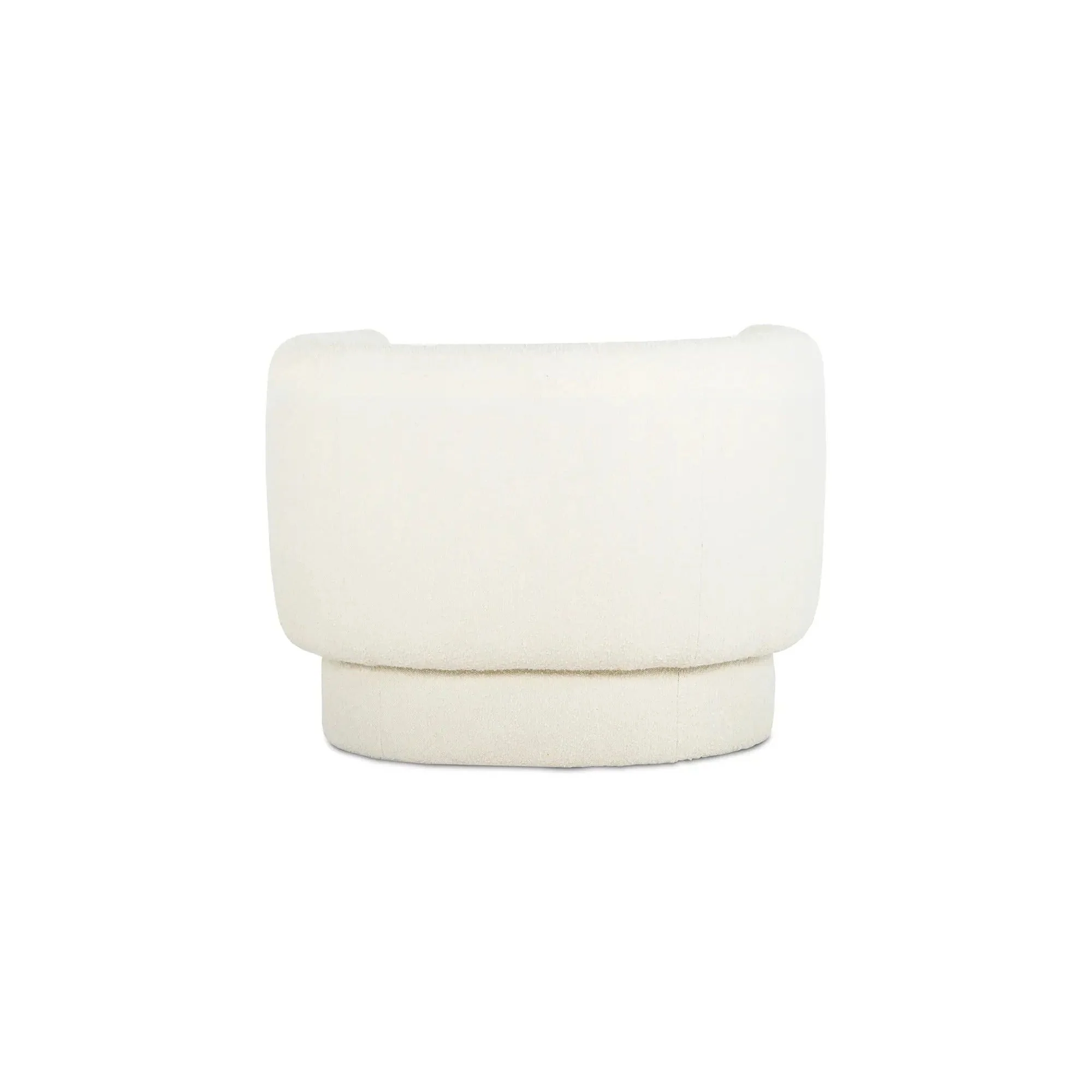 Moe's Home Collection Koba White Chair - Image 6